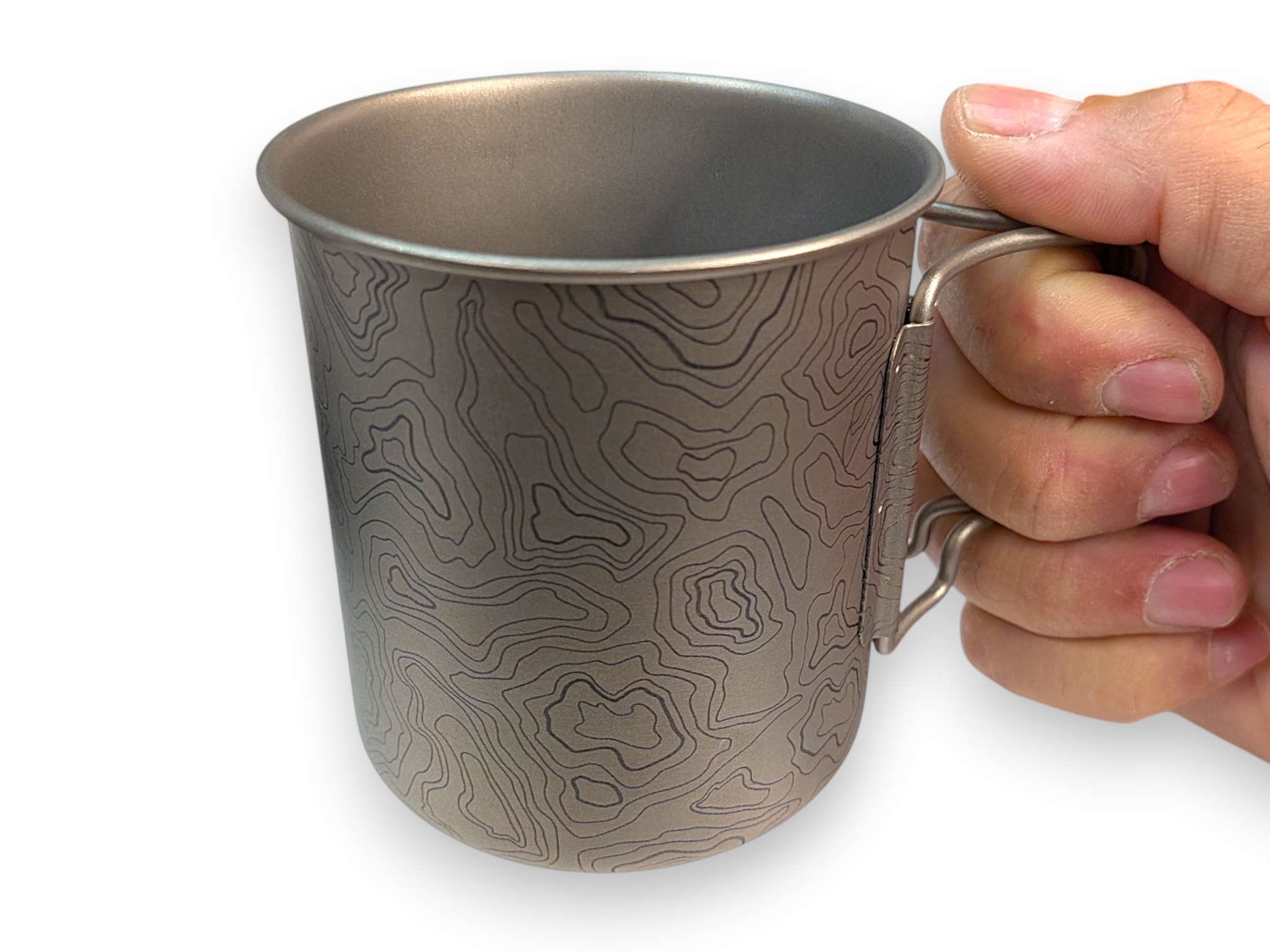 Titanium 15oz Topo-Field Cup + Lid Adventure Kit by Maratac® - Coming Soon!