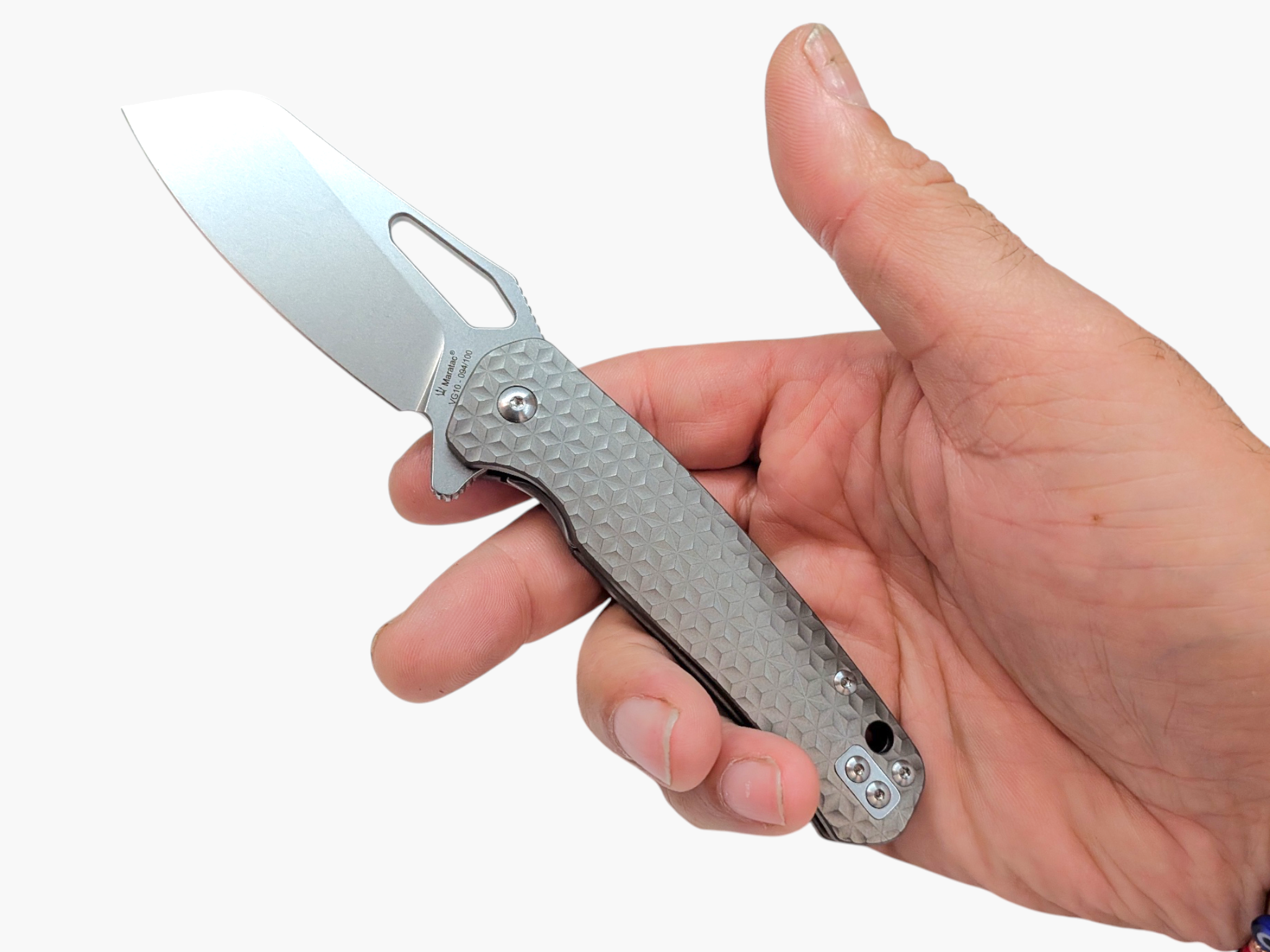 Titanium - Arc Flipper - 3" VG10 - Maratac® Knife - ( 2 Variants ) Coming Soon!