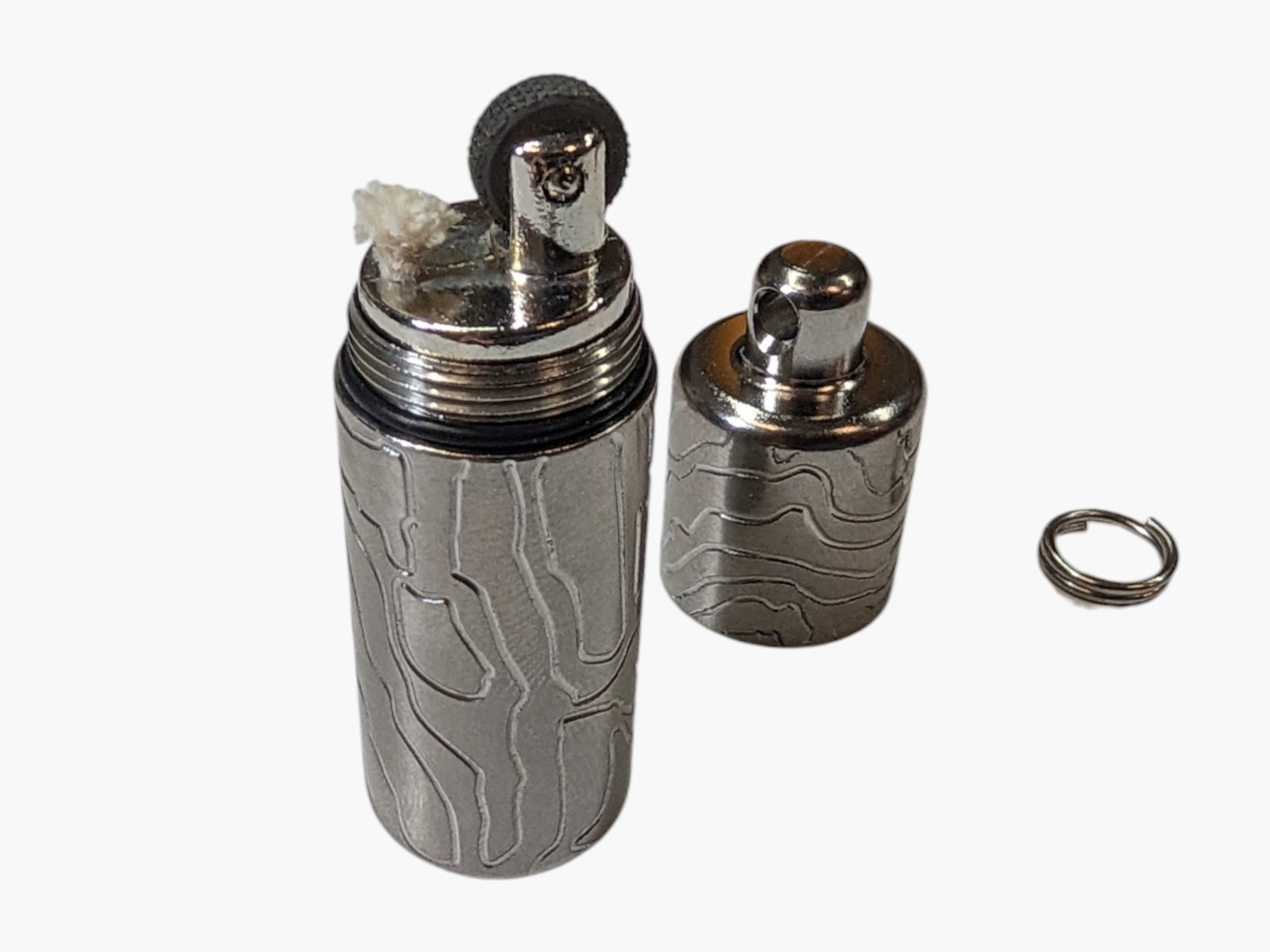 Stainless Steel XL Peanut Lighter by Maratac® - Gen 4 Topo ( Coming Soon )