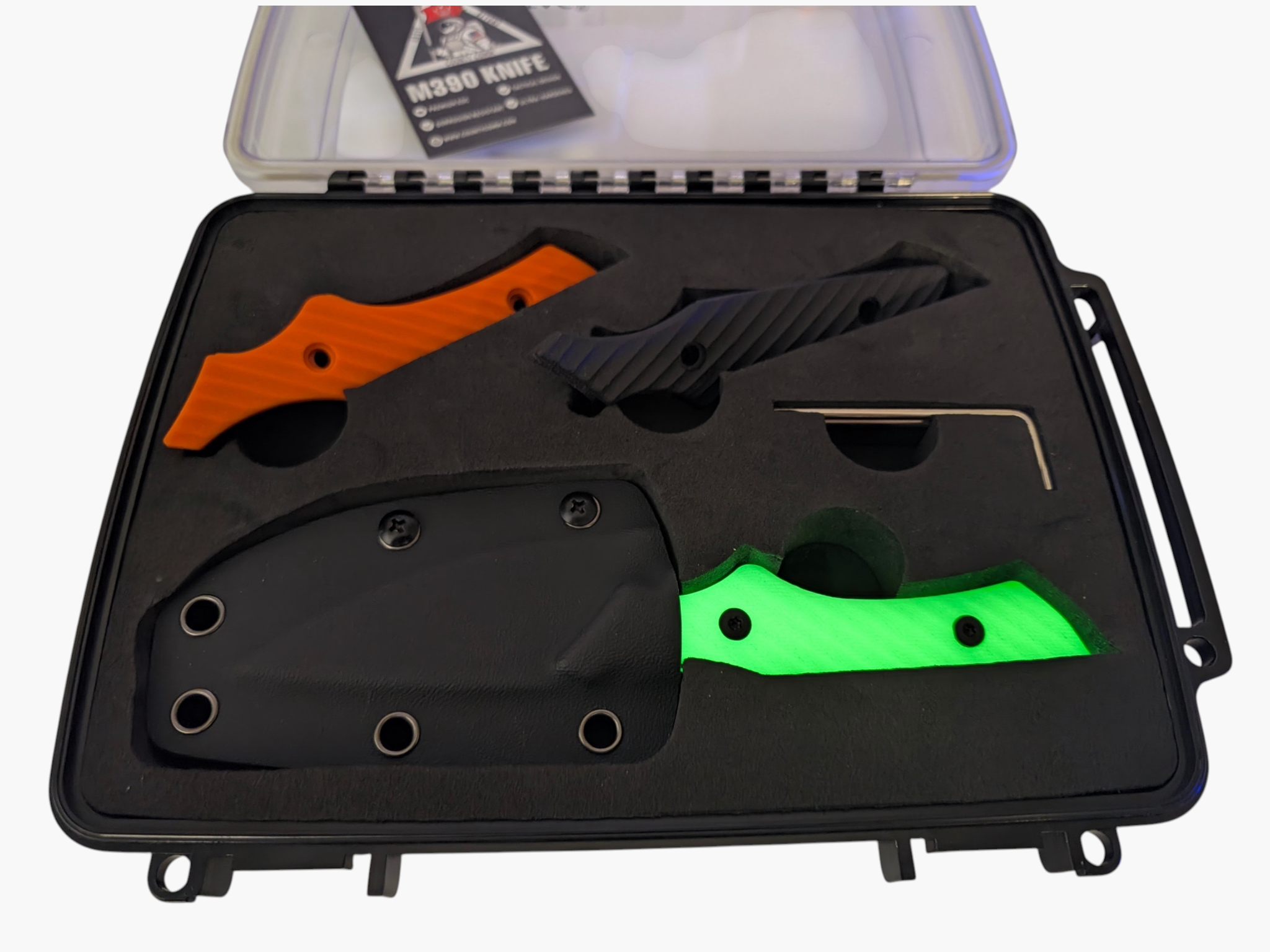 The Modularis - M390 - Fixed Blade Knife Set ( 3 Sets Of Scales ) - Maratac® - ( V2 Coming Soon! )