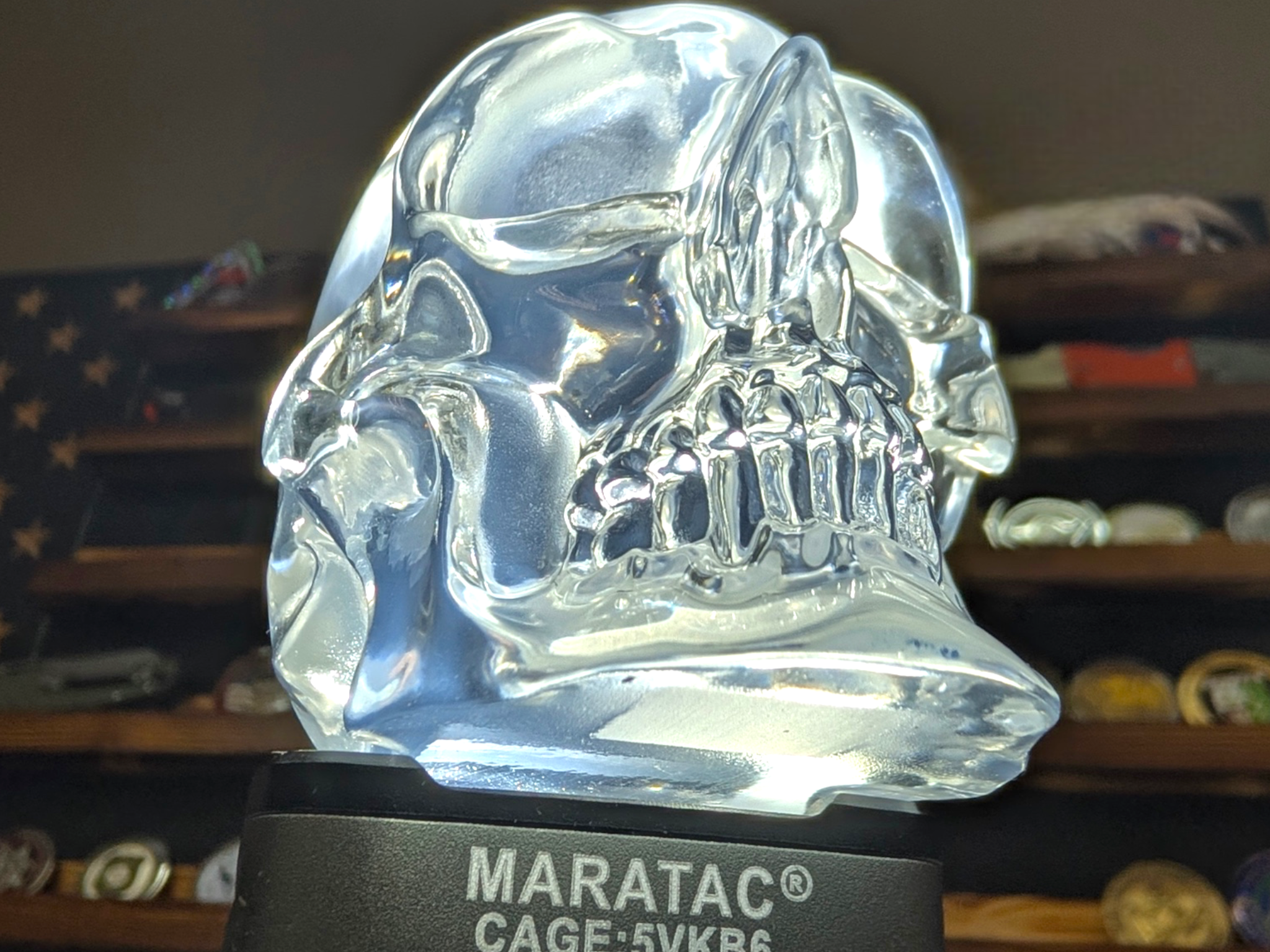 ( Clear ) Colossus UGM Skull by Maratac® Gen 5 - Coming Soon!