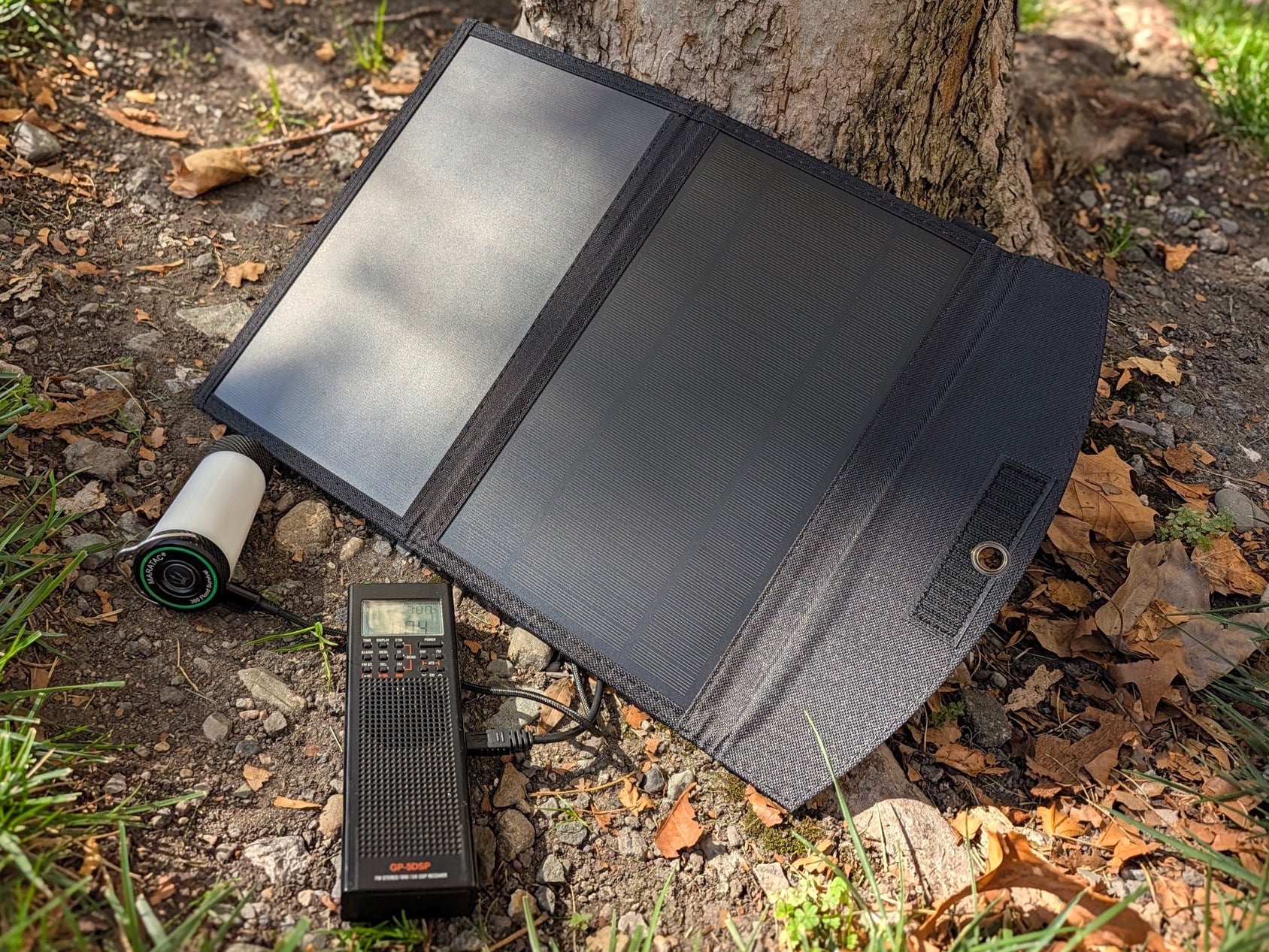 OG2 - Off Grid - Folding Power Generator - 15W Dual Solar Kit by Maratac®
