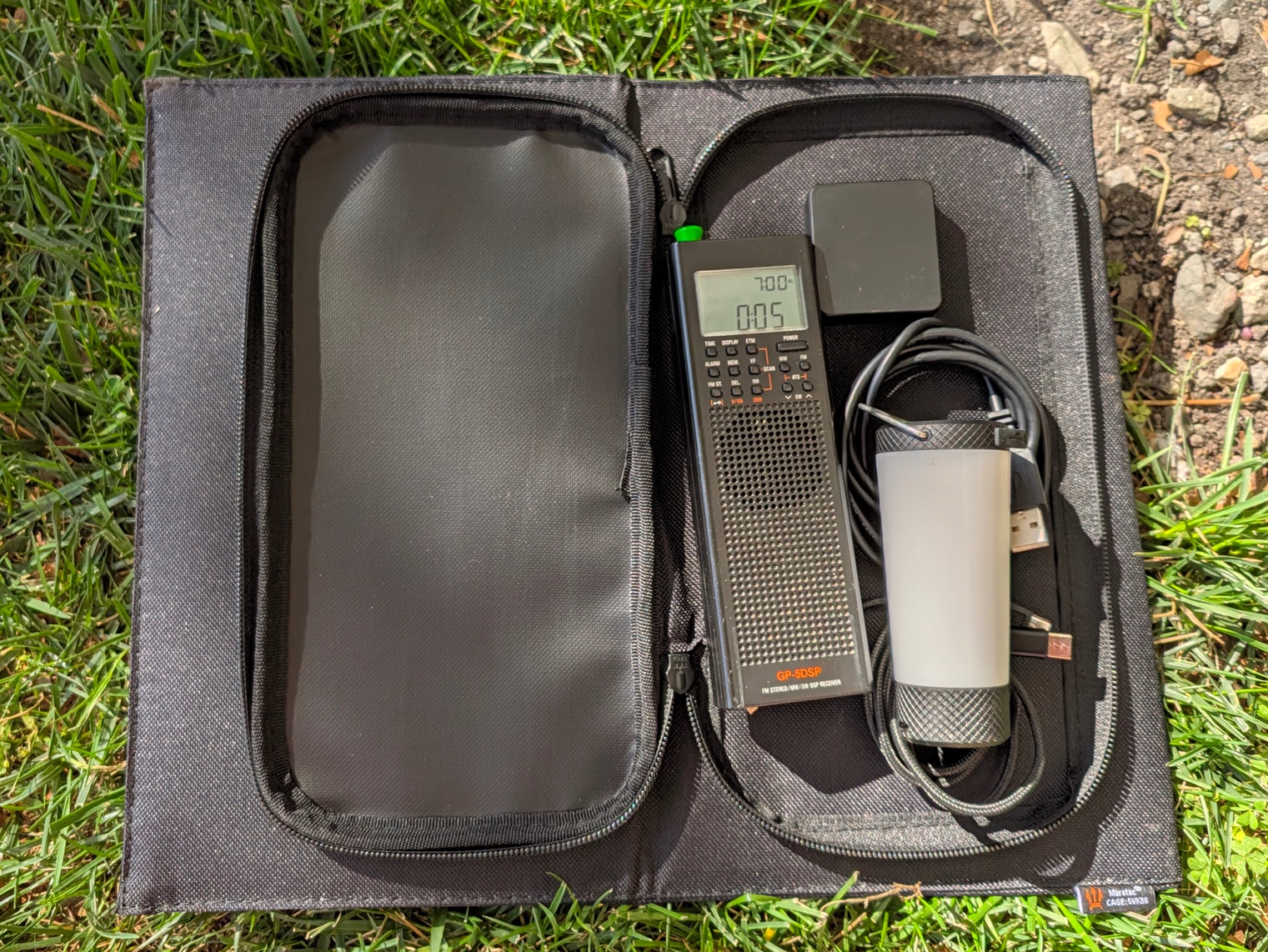 OG2 - Off Grid - Folding Power Generator - 15W Dual Solar Kit by Maratac®
