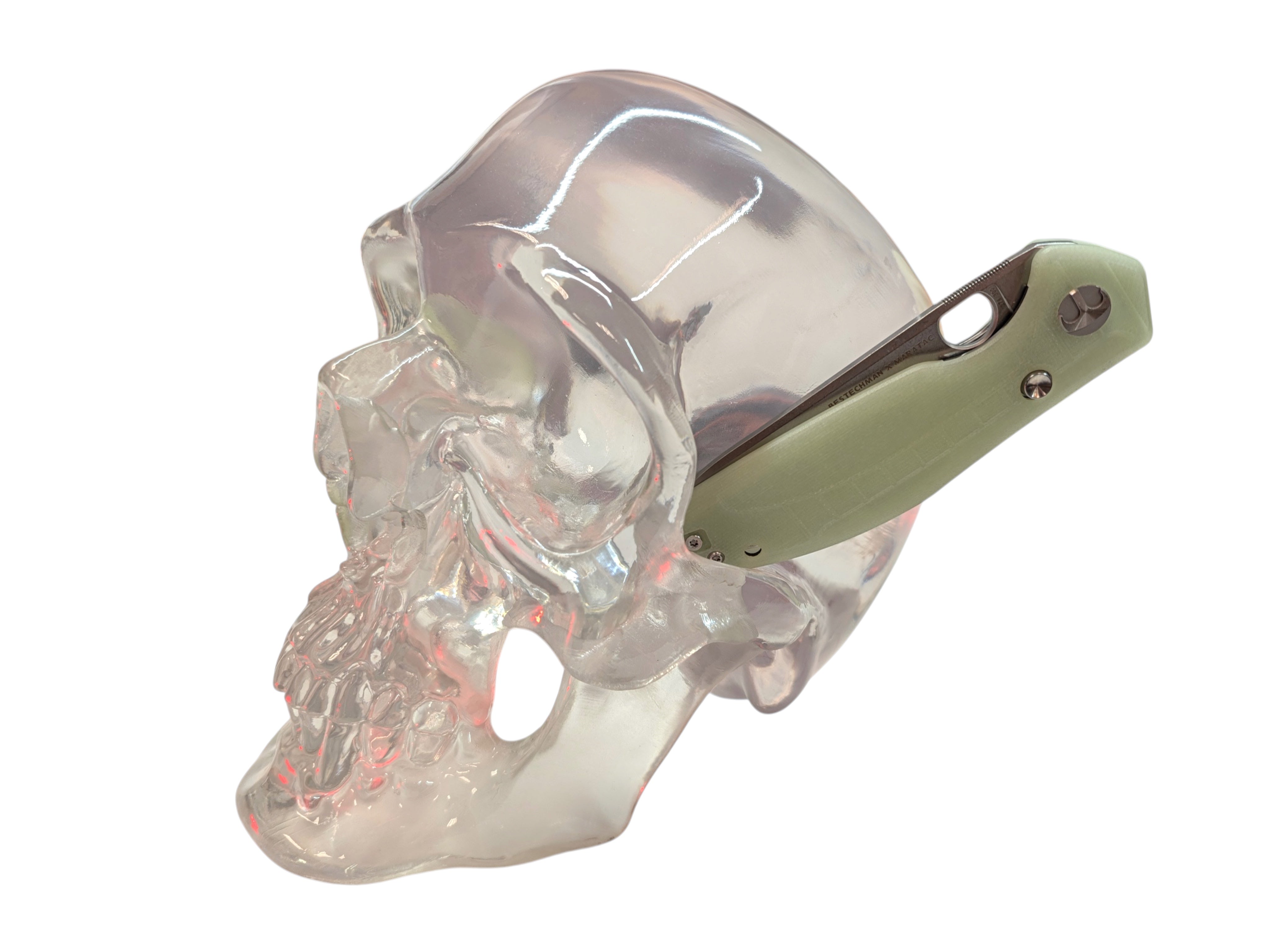 The "Big One" Clear Polished Skull by Maratac® - Limited Edition ( Coming Soon! )