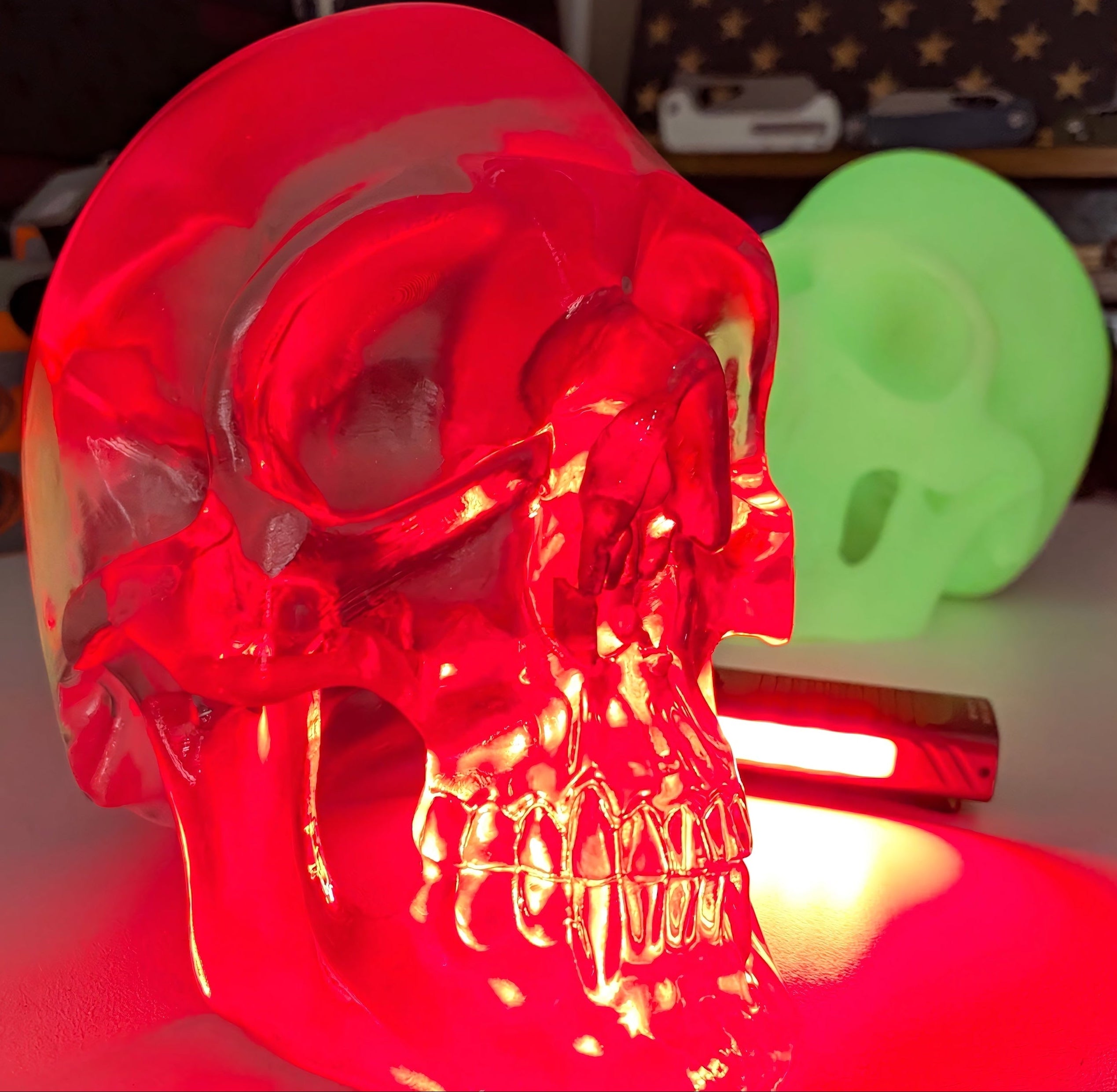The "Big One" Clear Polished Skull by Maratac® - Limited Edition ( Coming Soon! )
