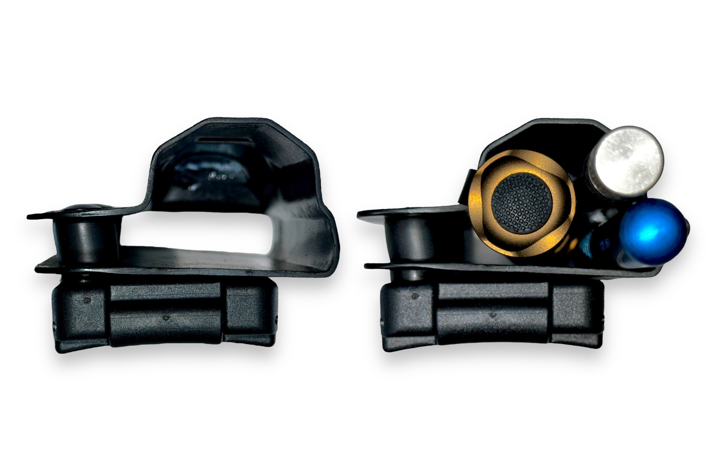Universal Flashlight Kydex Holster - Molded Sheath + Adjustable Belt Lock