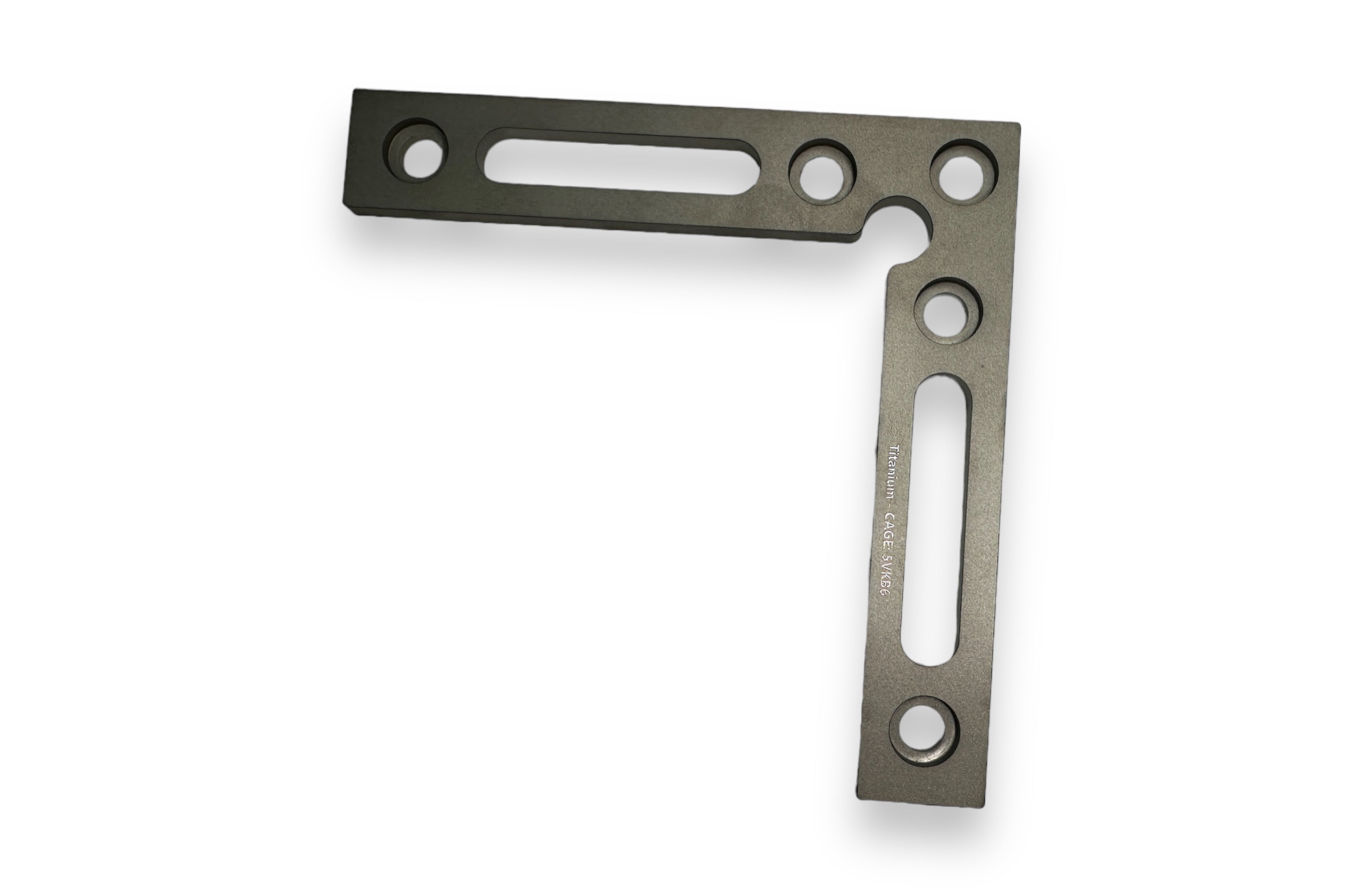 County Comm Ruler Machined L Square Ruler - Indestructible Titanium – CountyComm