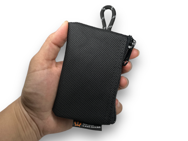 Zip sales key pouch