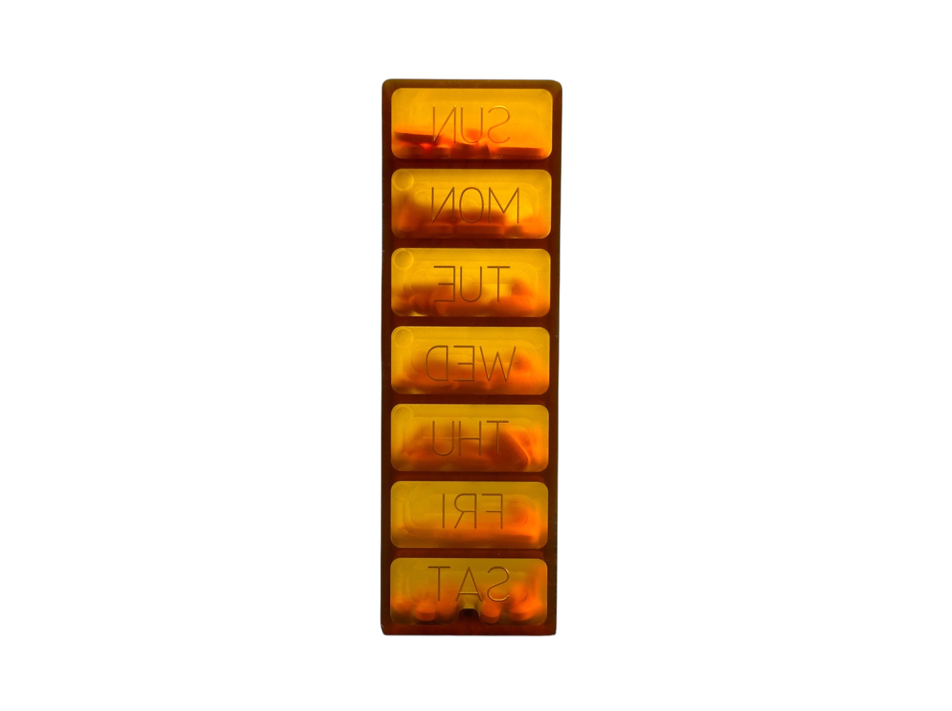 Ultem® - Full Size - Med Weekly PillSafe by Maratac® ( Back In Limited Stock )