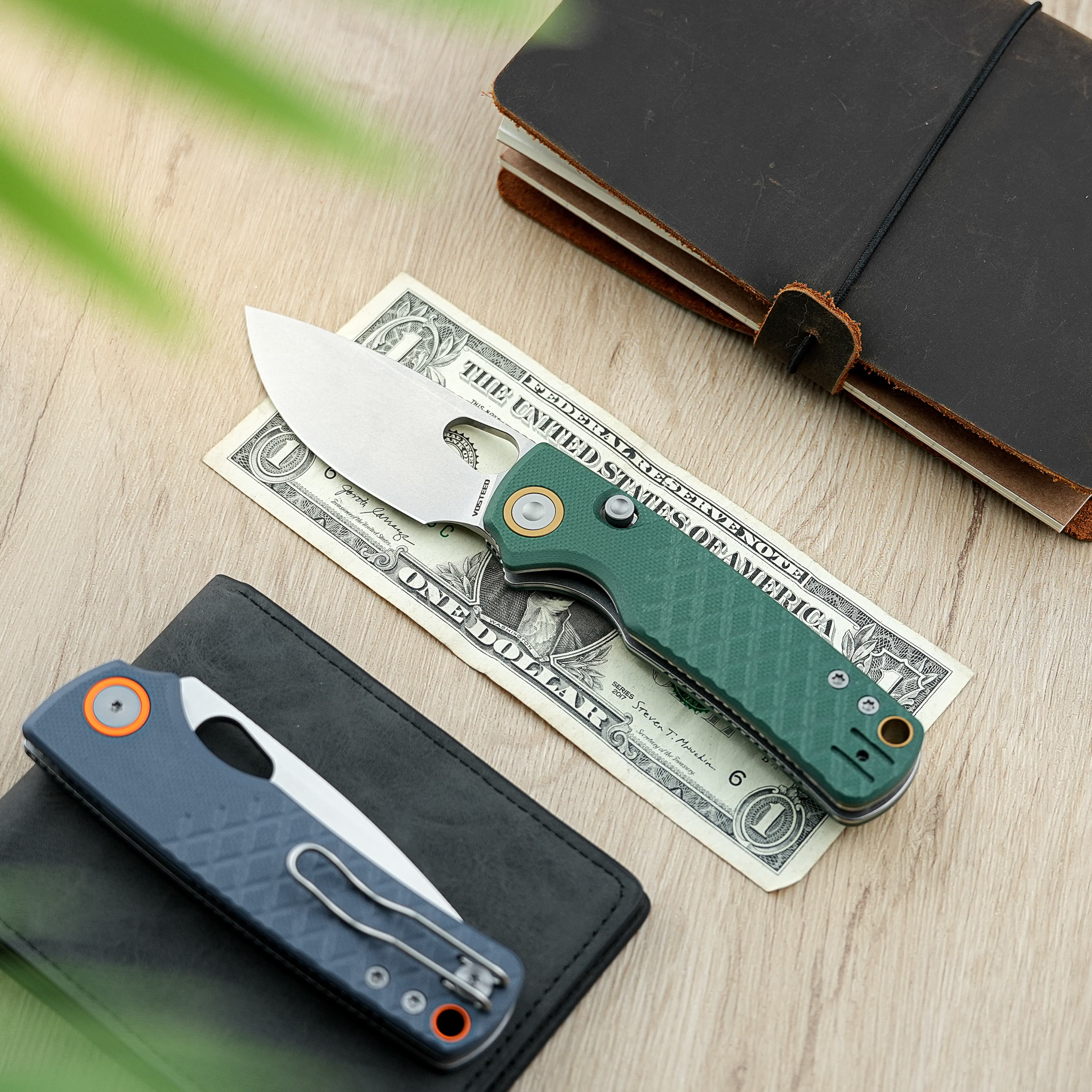 Porcupine- Top Liner Lock Knife by Vosteed (2.99" Blade ( Limited Overrun - Coming Soon! )