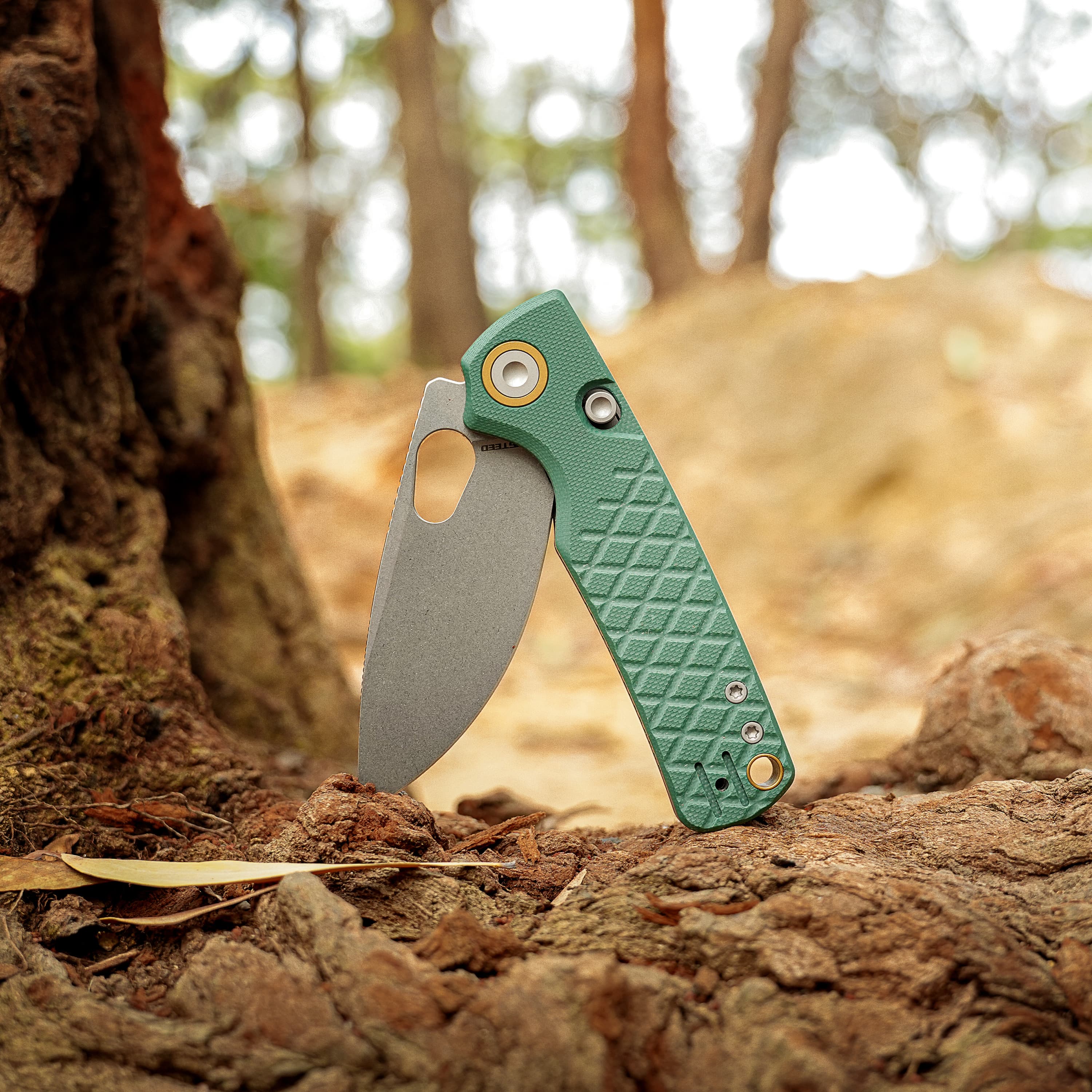Porcupine- Top Liner Lock Knife by Vosteed (2.99" Blade ( Limited Overrun - Coming Soon! )