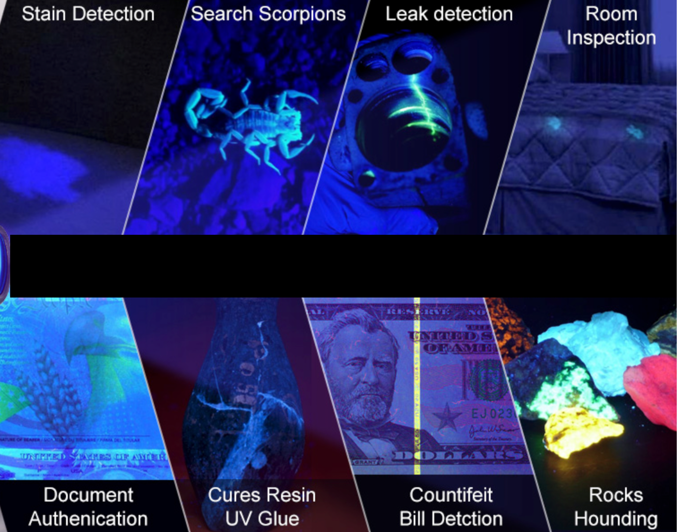 Micro Inspection AA-MI-UV365NM - 3W UV 365nm AA Flashlight by Maratac® - Coming Soon!