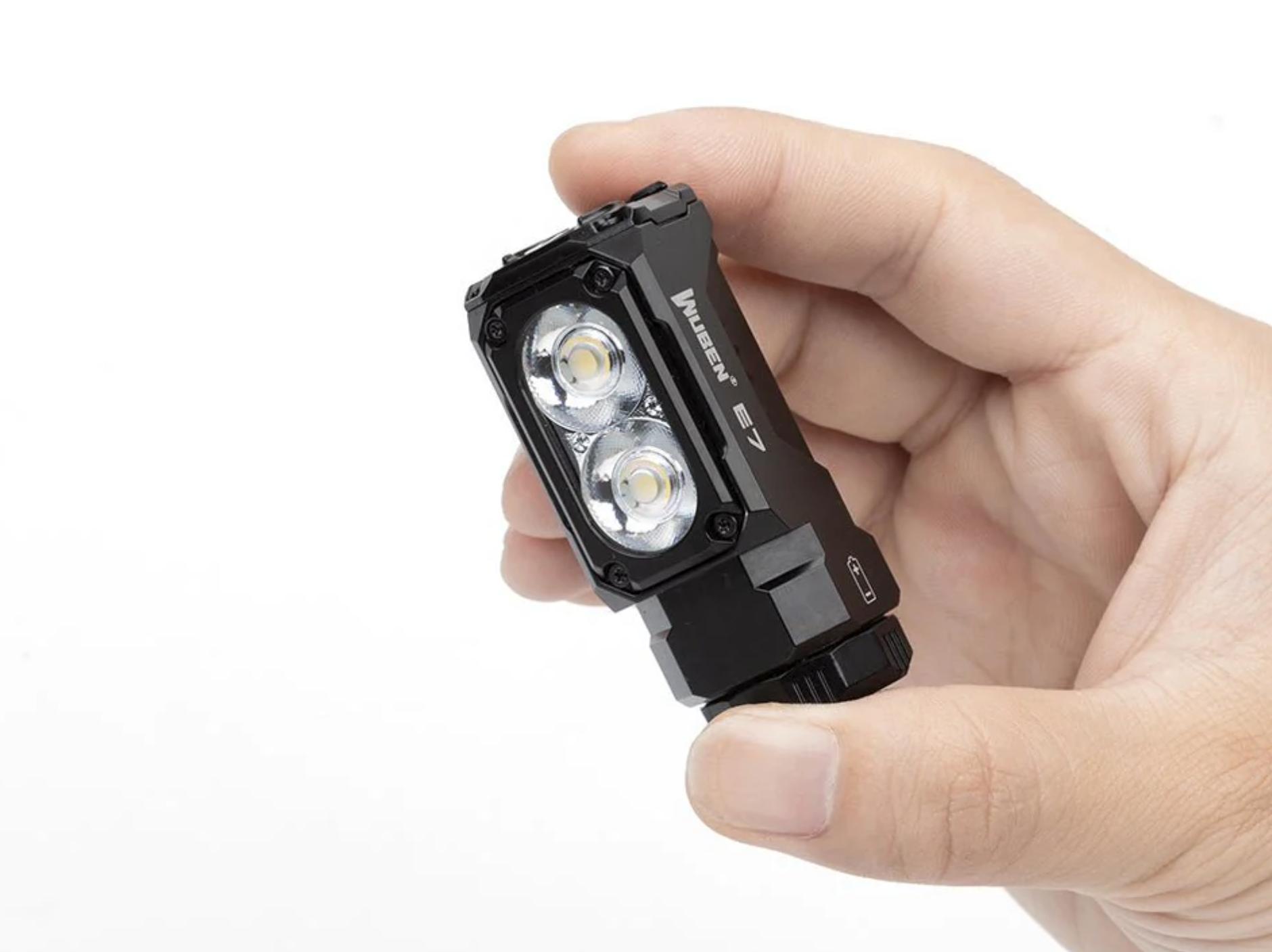 E7 Dual Emitter - Easy Carry Light ( Ultra Compact ) Wuben®