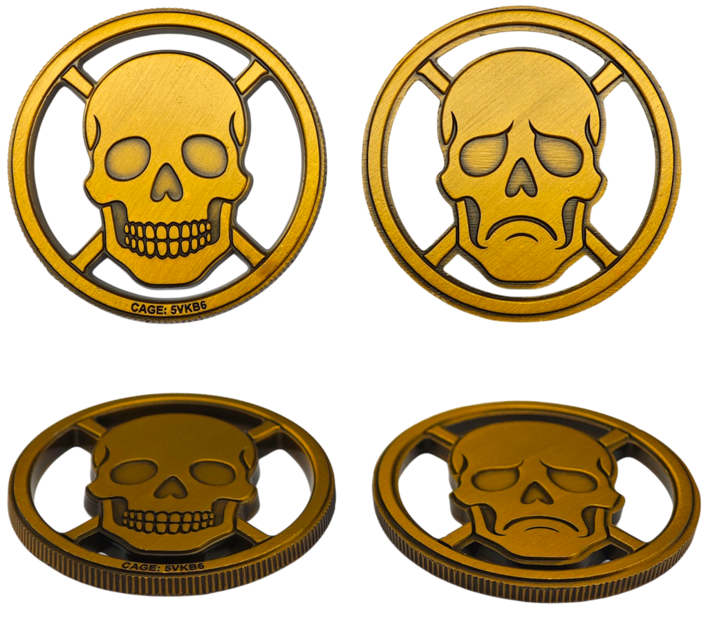 Mindset Challenge Coin - Maratac® HollowCore EDC Coin 1.75