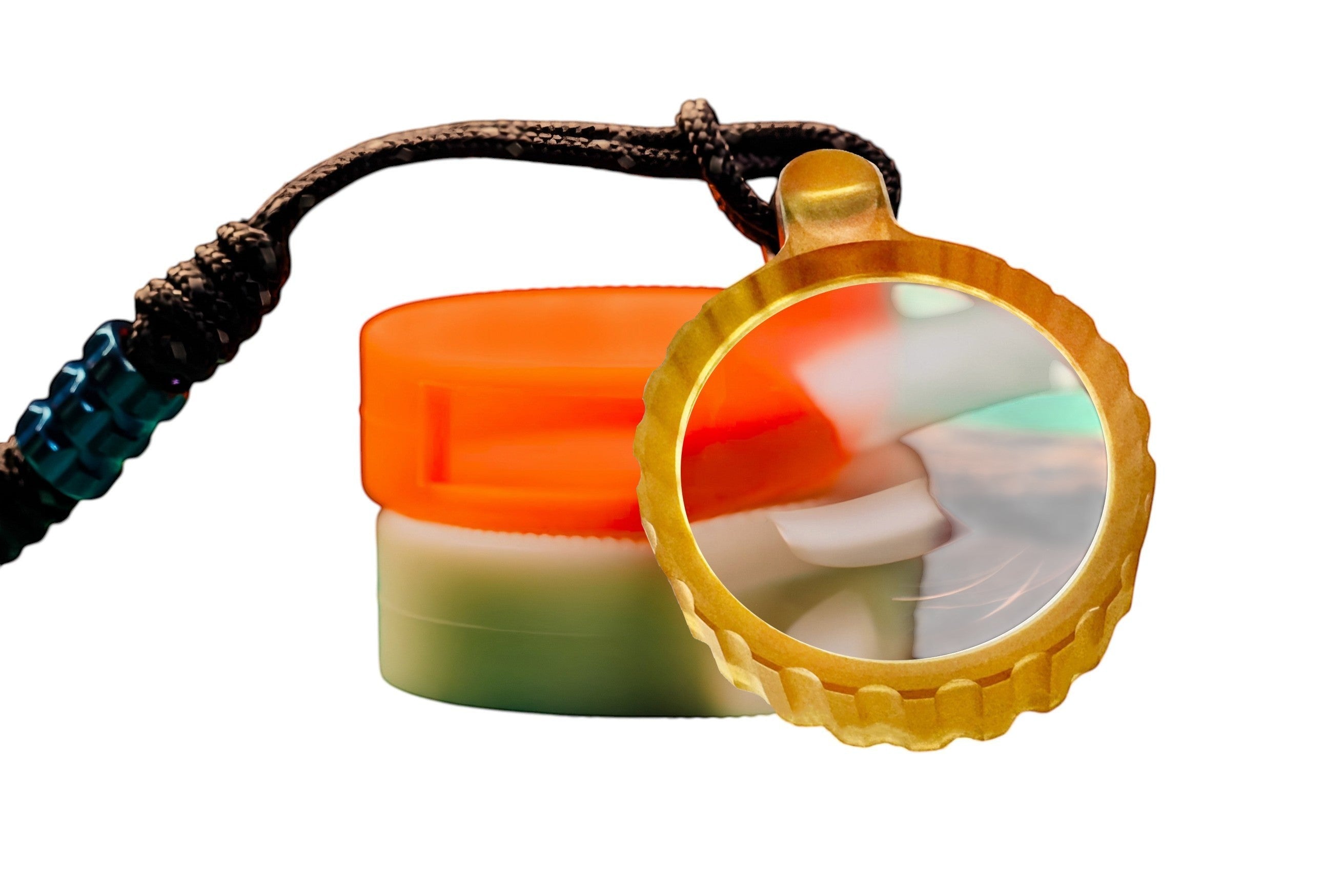 Sapphire Pocket Magnifier - Titan Zoom Magnifying Glass | Maratac