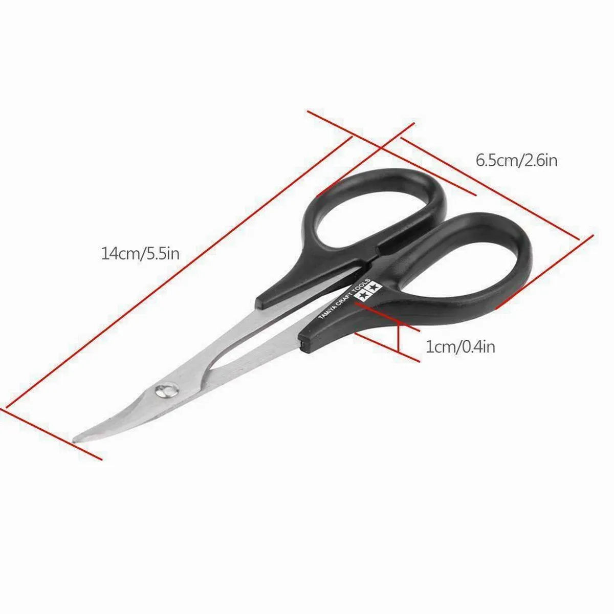 Hobbyist Curved Scissors by Tamiya ( Made In Japan )
