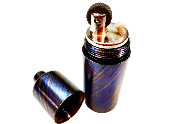 Timascus Titanium XL Lighter By Maratac® ~ V2 Already Heat Treated