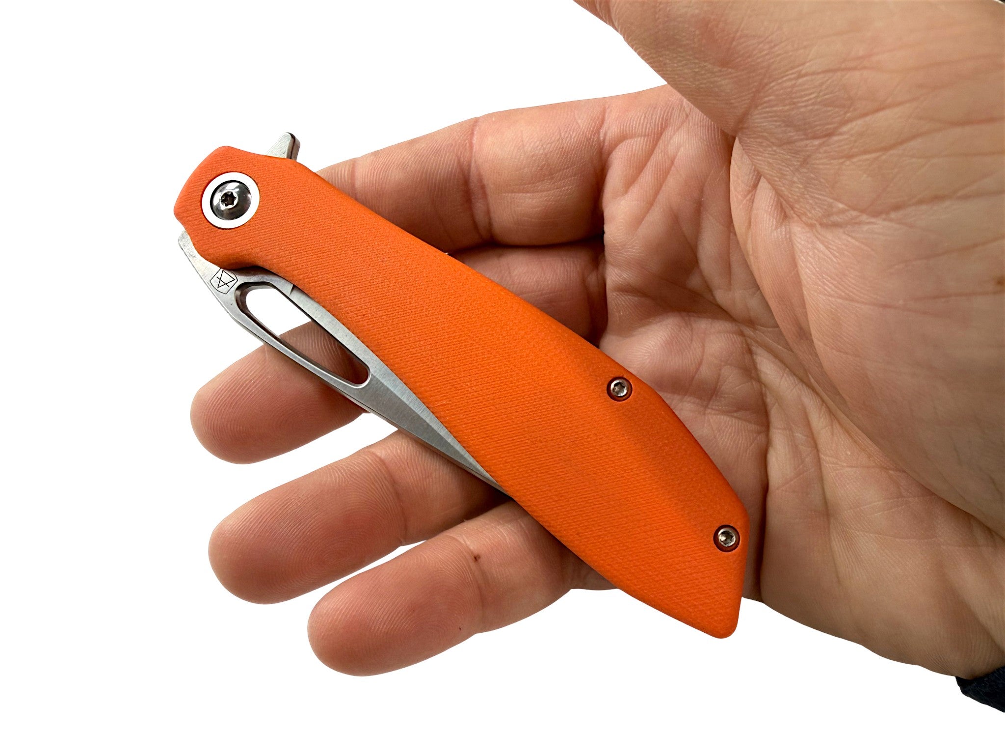 スウェーデン　キャンドル　ビターオレンジ C LUFT BXTR Folding Knife - CountyComm Exclusive 8Cr13MoV EDC Knife