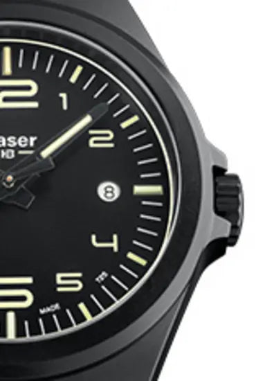 Traser ( Black  PVD ) P59 Essential M Watch w/Trigalight Tritium + SuperLuminova ( New )