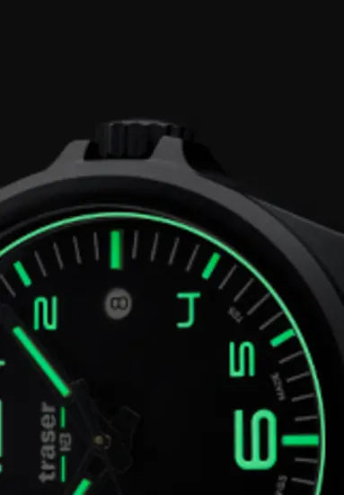 Traser ( Black  PVD ) P59 Essential M Watch w/Trigalight Tritium + SuperLuminova ( New )