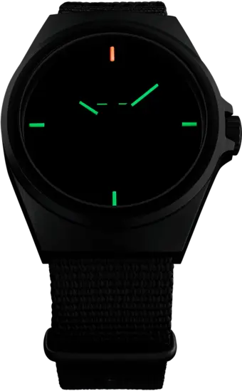Traser ( Black  PVD ) P59 Essential M Watch w/Trigalight Tritium + SuperLuminova ( New )