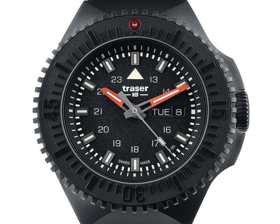 Tritium H3 Swiss PVD Black Sapphire - 48mm Dive Watch by MB-Microtec 🔥 In Stock 🔥