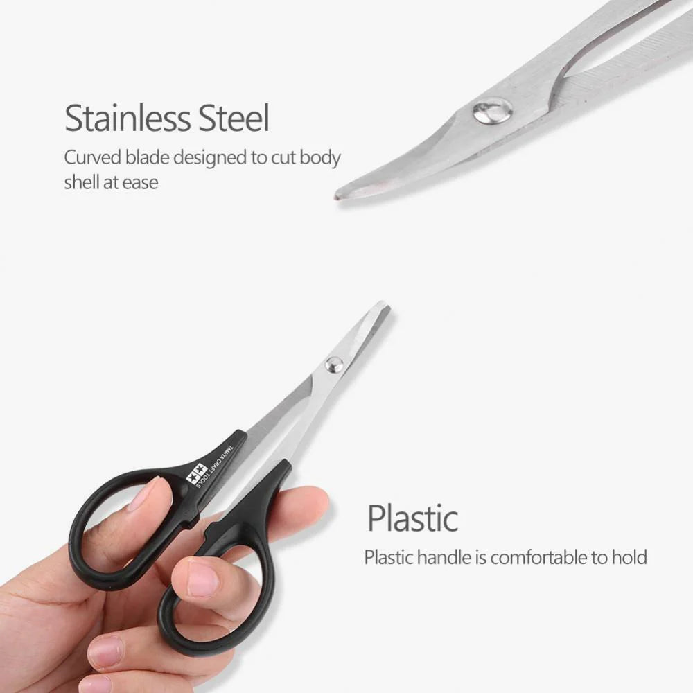 Hobbyist Curved Scissors by Tamiya ( Made In Japan )