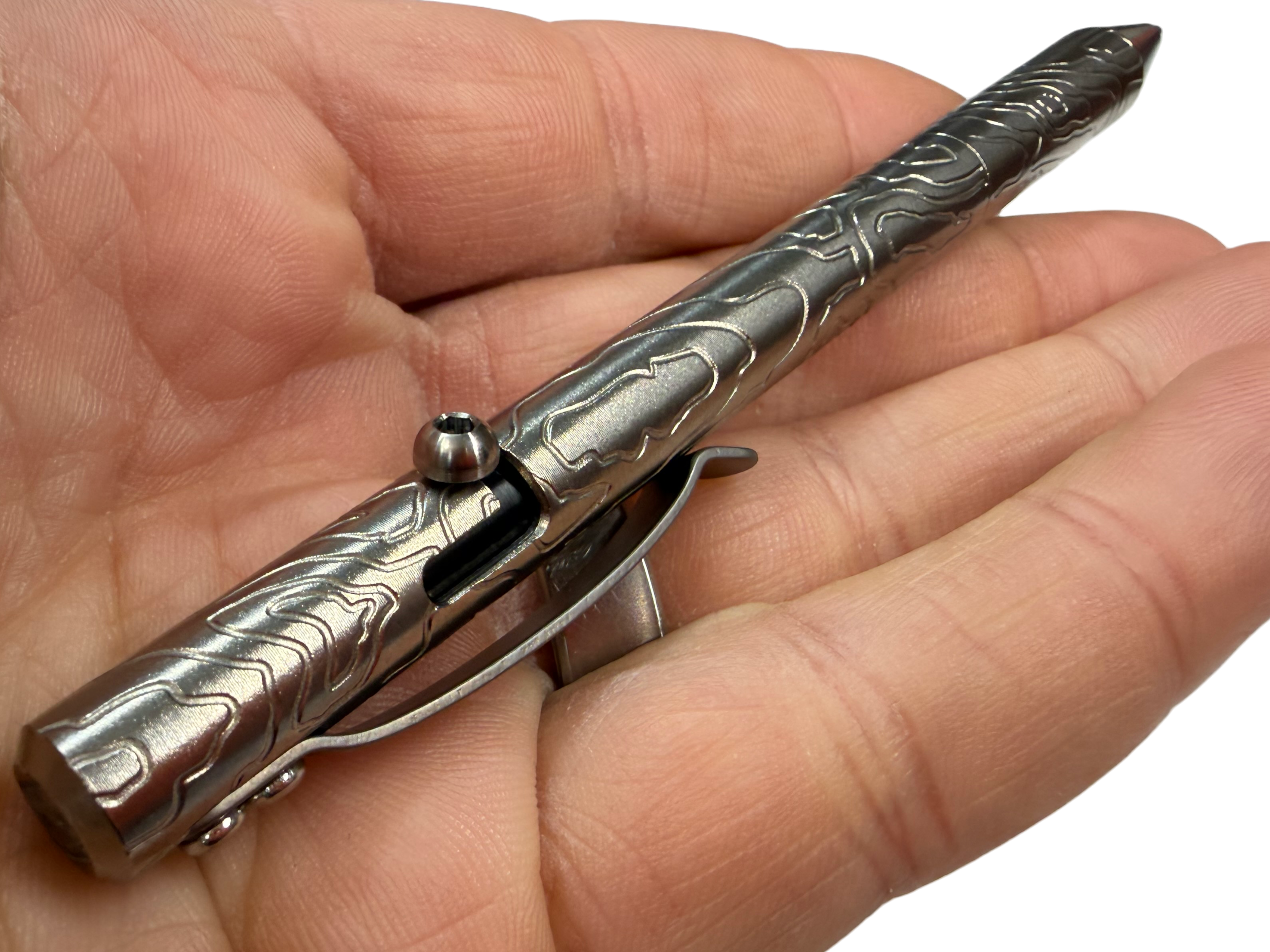 MaxMadCo Design - Titanium - Bolt Action Pen - GEN 3 🔥 New! 🔥