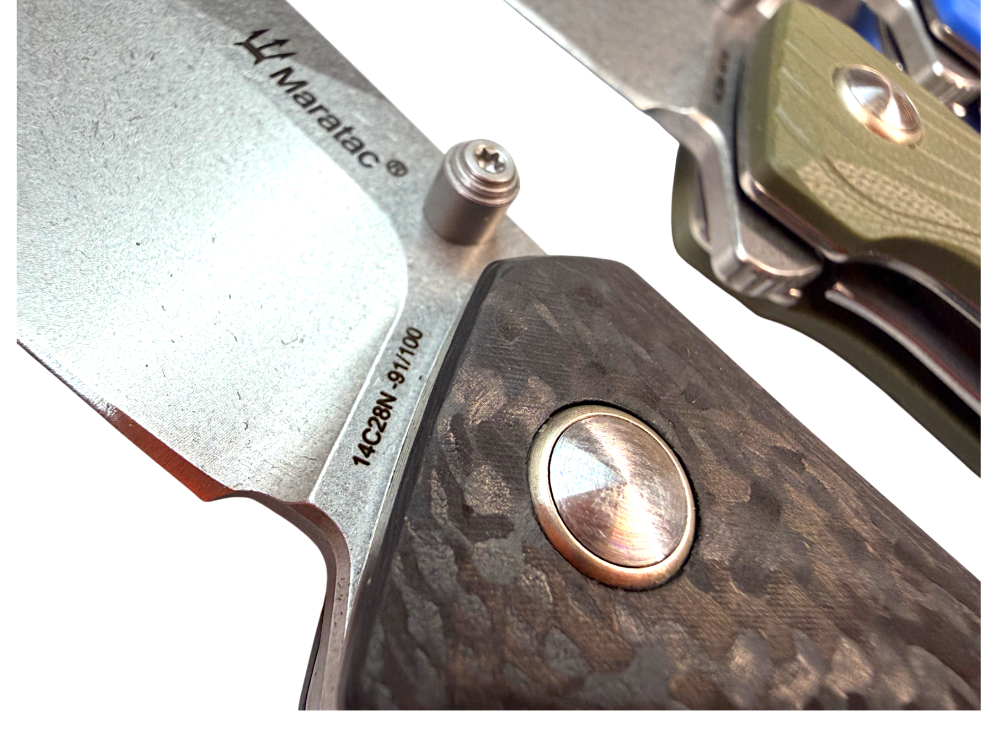 Limited Edition - Topo-Trekker Peak 14C28N Knife - Maratac® ( Only Made 100 Each! )