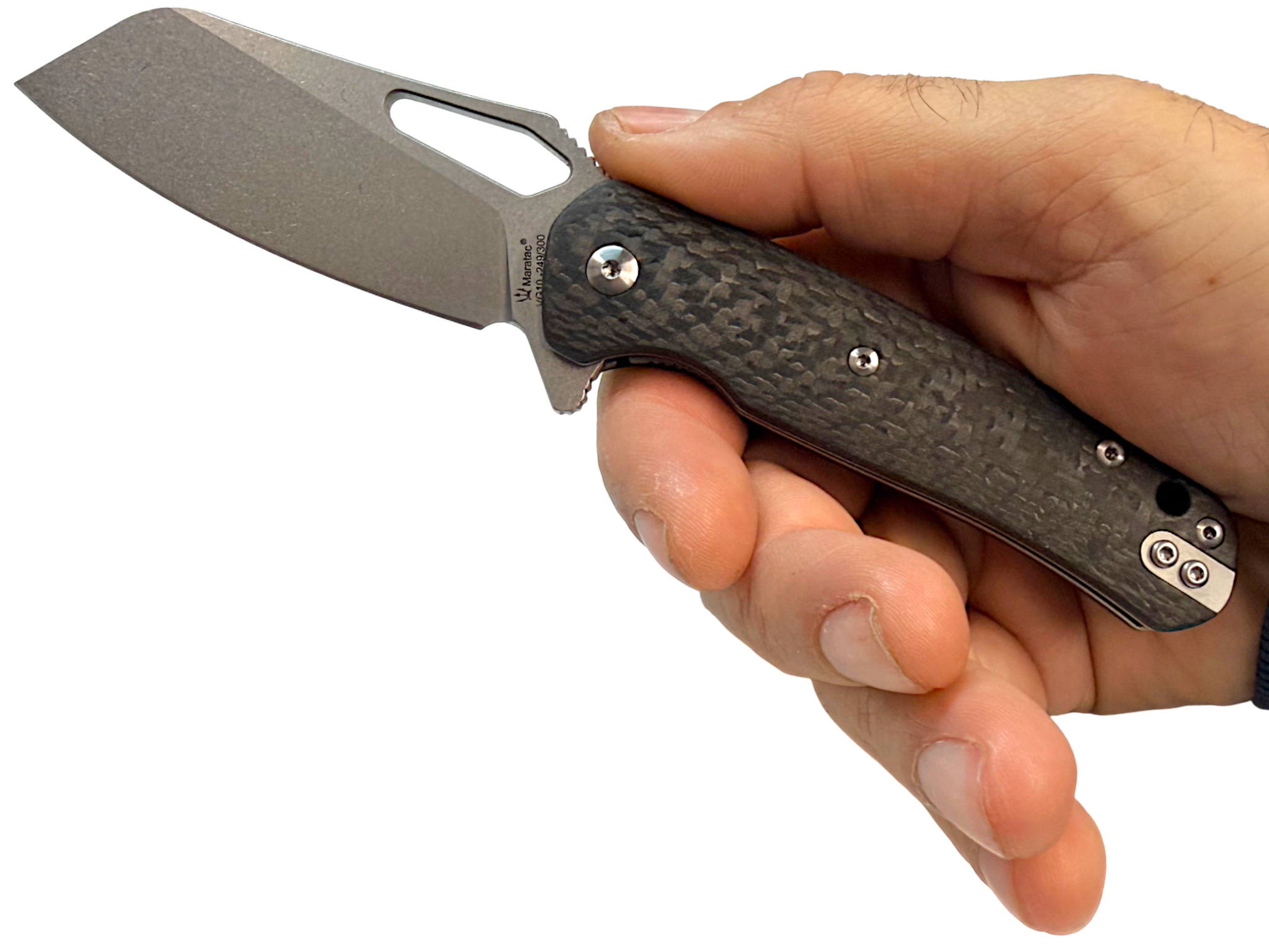 Carbon Arc Flipper - VG10 - Maratac® Knife 🚨 Coming Soon! 🚨