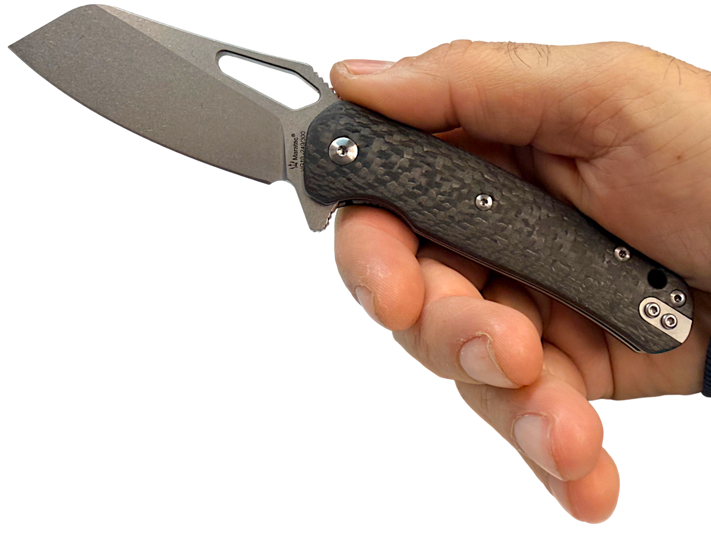 Carbon Arc Flipper - VG10 - Maratac® Knife 🚨 Coming Soon! 🚨
