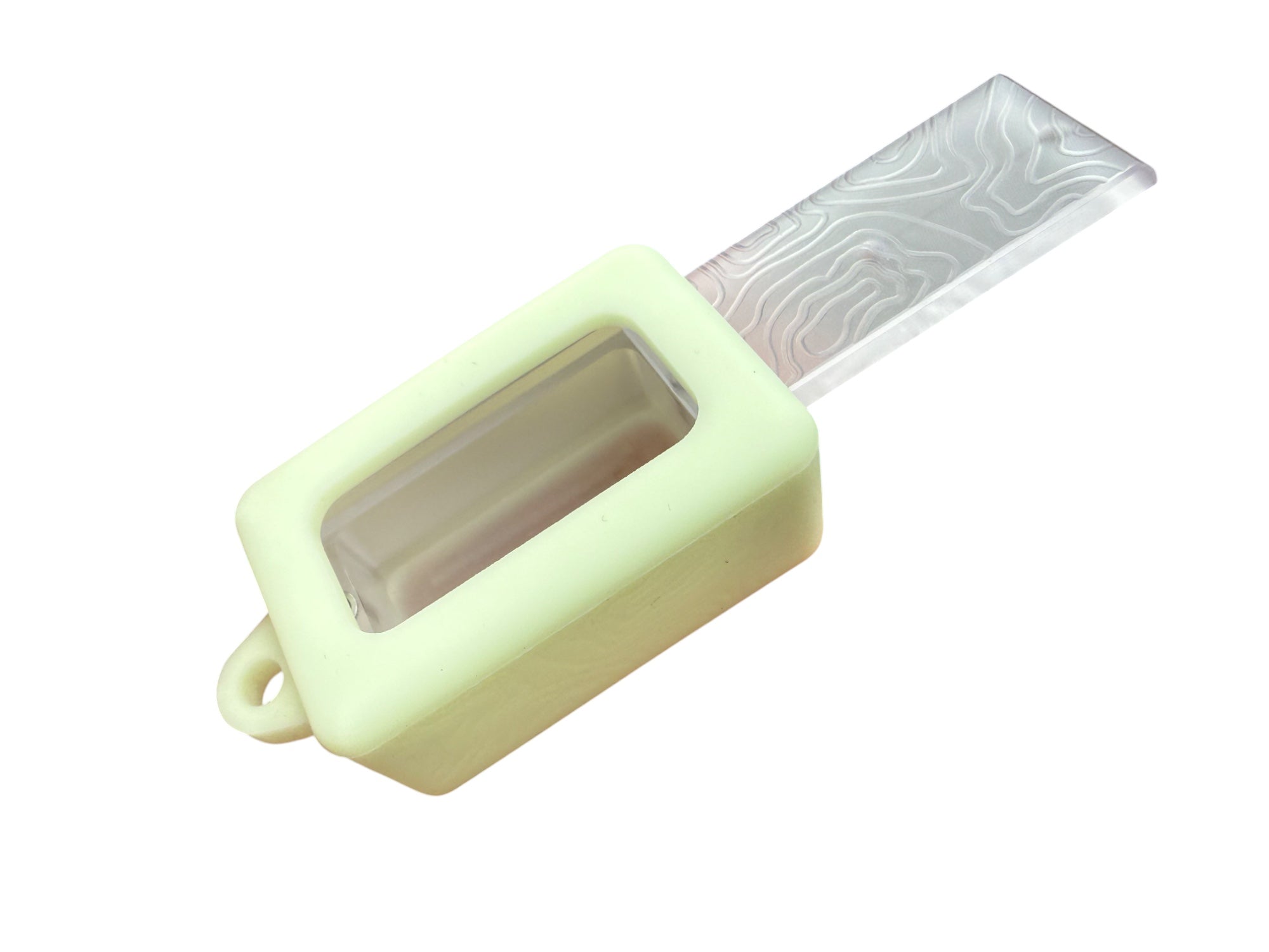 Tiny Polycarbonate Pocket Box - Topo + Glow Silicone Holder - Gen 3 ...