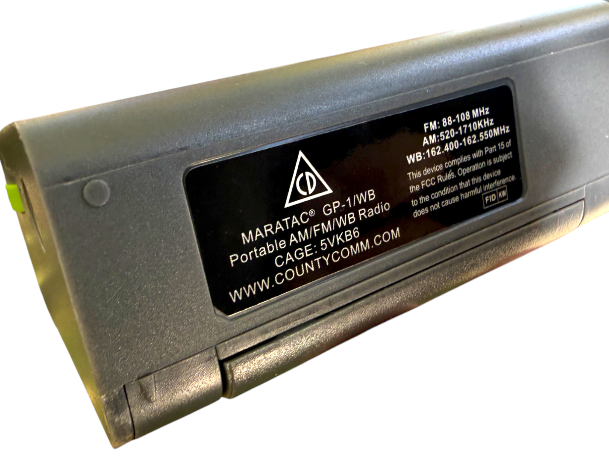 CountyComm GP-1 /WB Polycarbonate General Purpose Radio 🔥 Always Be Ready! 🔥