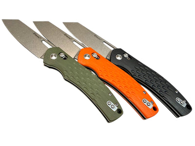 Urban Navigator - Cross Bar - Pocket Knife By Maratac® - Black G10 -🔥 New 🔥