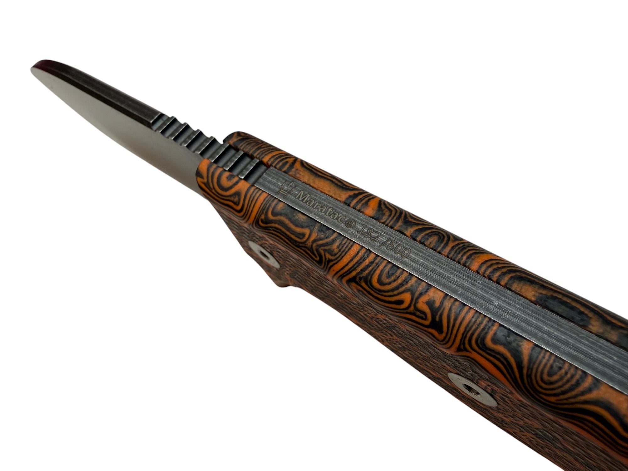 ERGO R4A PRO - Ready 4 Action - Fixed Blade Knife ( Orange Labyrinth G10 ) 🔥 New 🔥