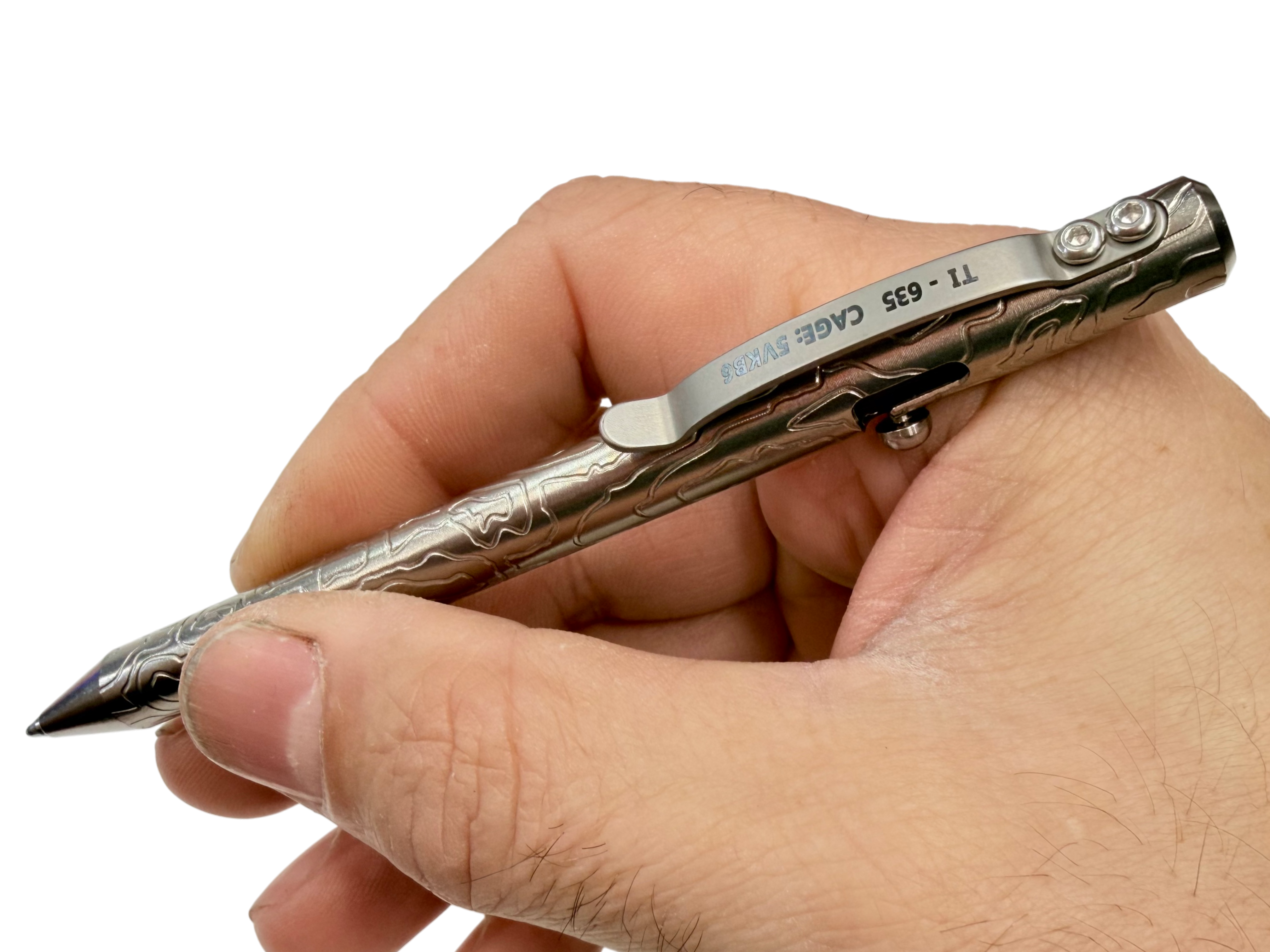 MaxMadCo Design - Titanium - Bolt Action Pen - GEN 3 🔥 New! 🔥