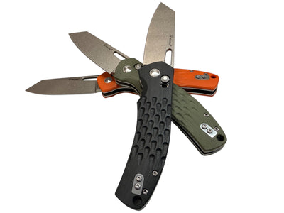 Urban Navigator - Cross Bar - Pocket Knife By Maratac® - Orange G10 - 🔥 New 🔥