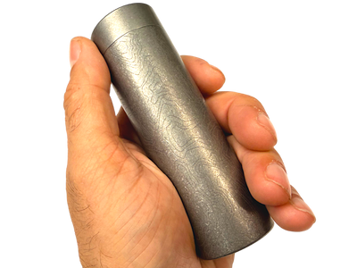 Oversized Pocket Glovebox - Titanium Topo EDC Capsule by Maratac® 🔥 More Coming Soon!