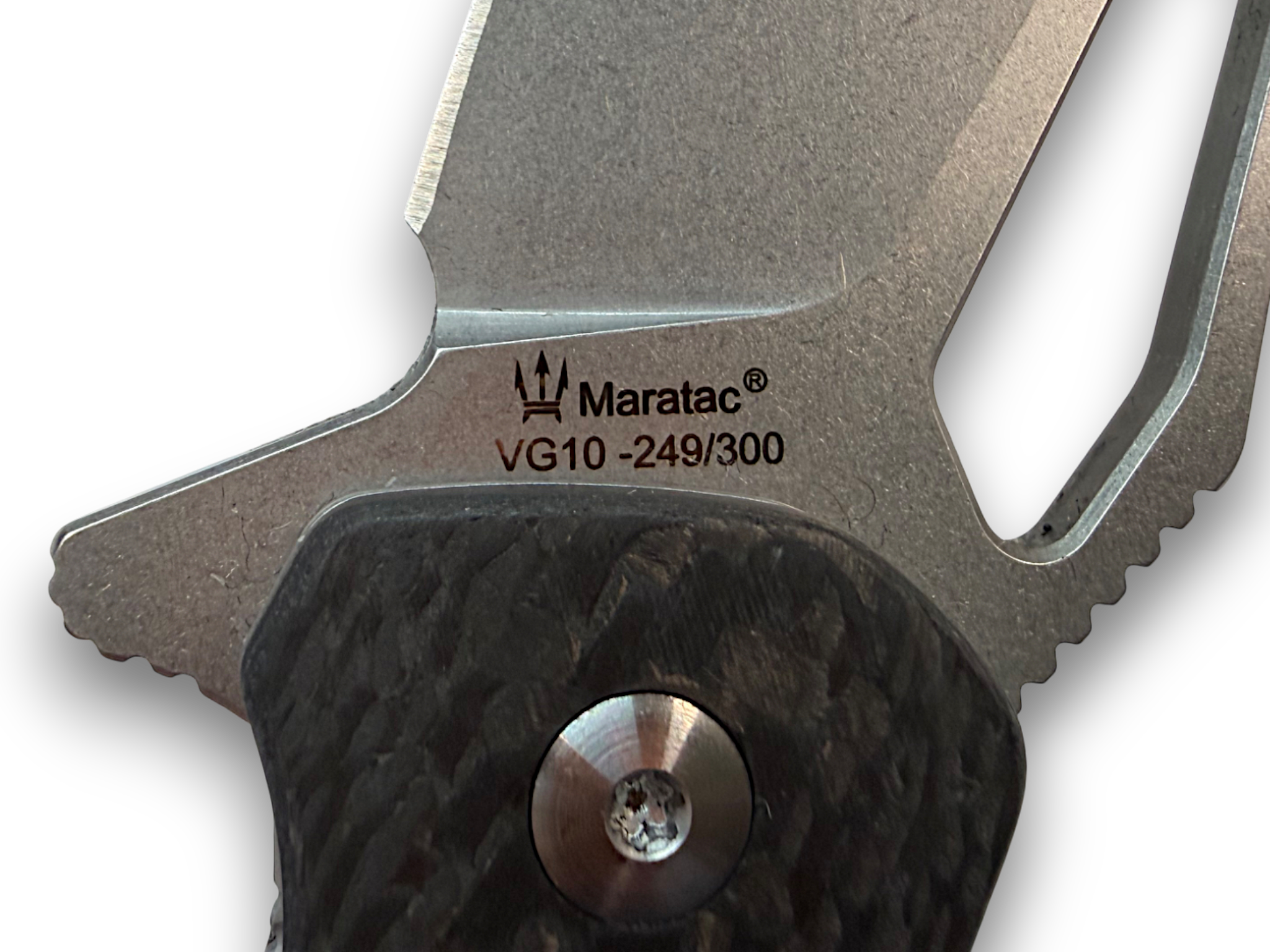 Carbon Arc Flipper - VG10 - Maratac® Knife 🚨 Coming Soon! 🚨