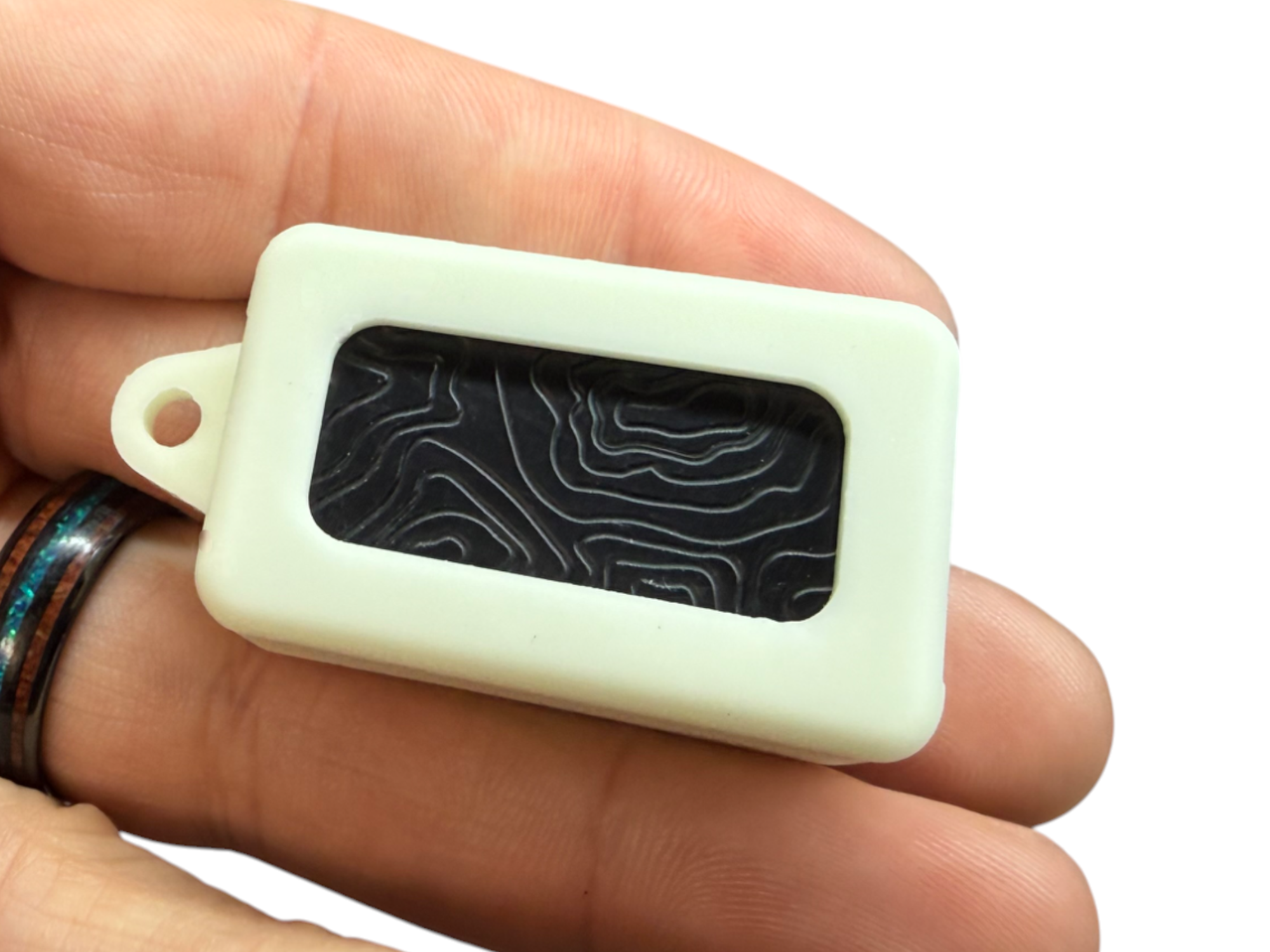 Tiny Delrin Pocket Box - ( Gen 3 ) Topo + Glow Shell!