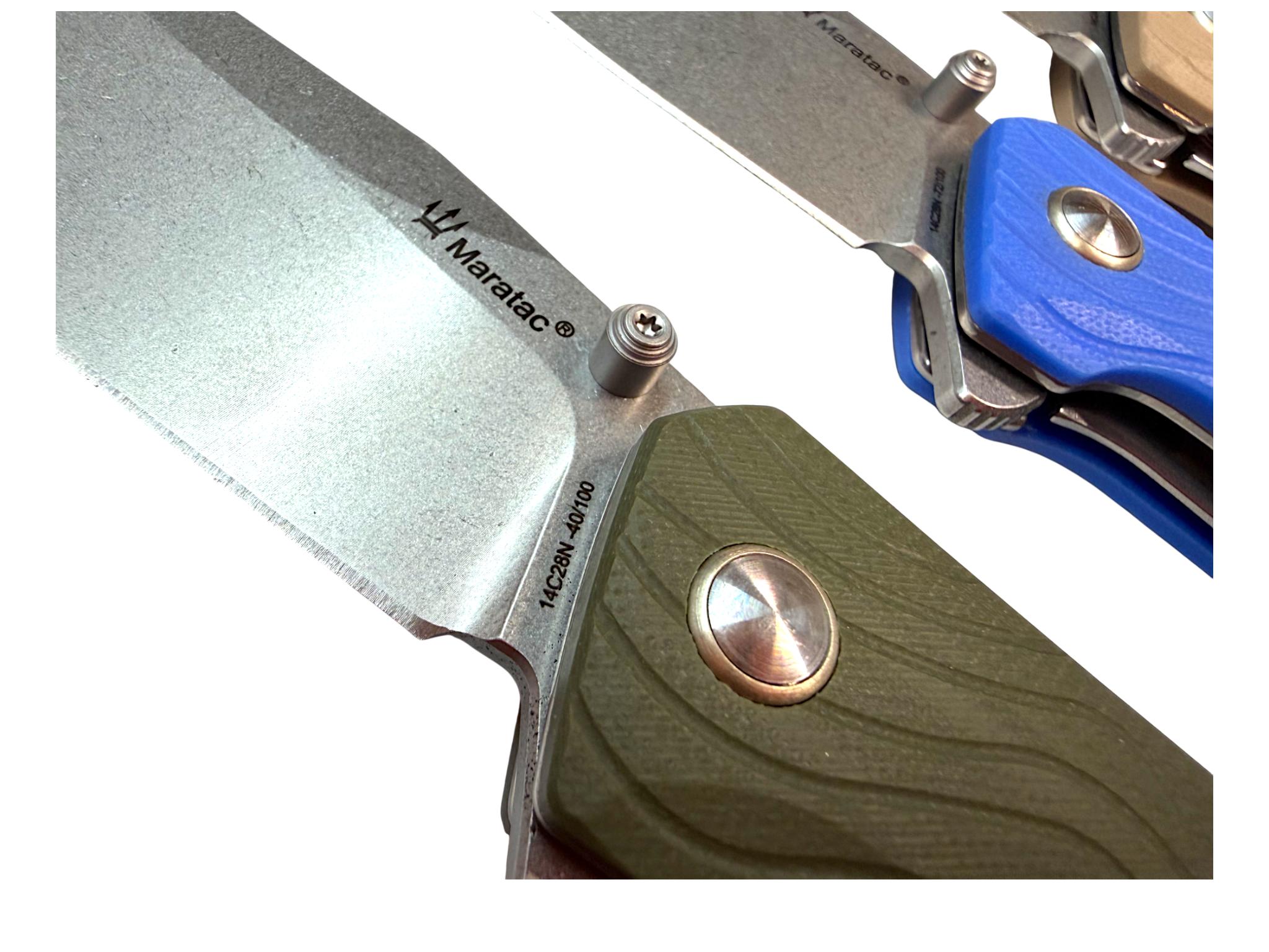 Limited Edition - Topo-Trekker Peak 14C28N Knife - Maratac® ( Only Made 100 Each! )