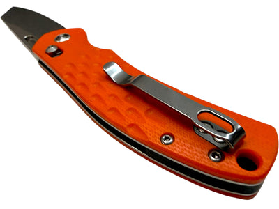Urban Navigator - Cross Bar - Pocket Knife By Maratac® - Orange G10 - 🔥 New 🔥