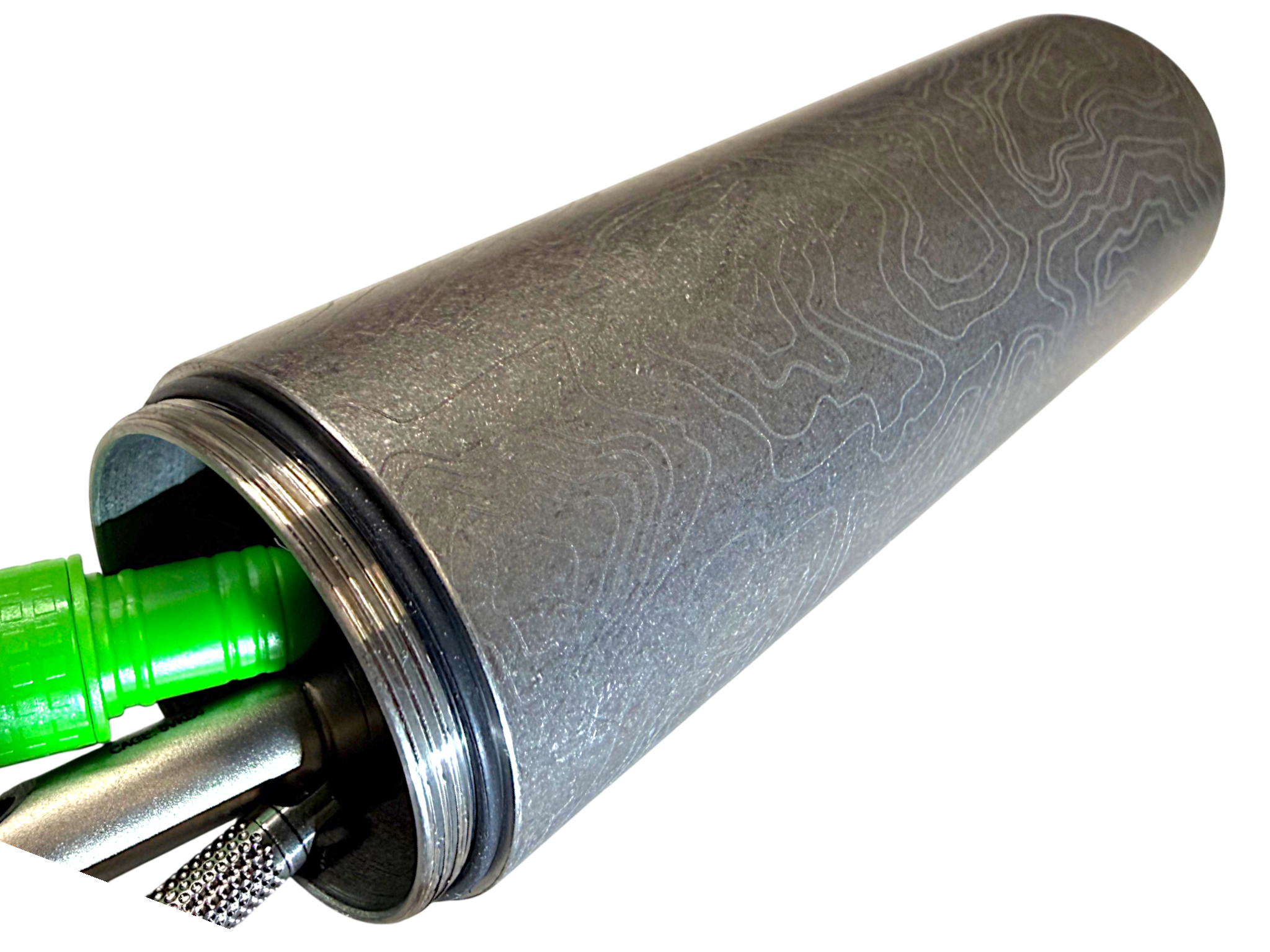 Oversized Pocket Glovebox - Titanium Topo EDC Capsule by Maratac® 🔥 More Coming Soon!