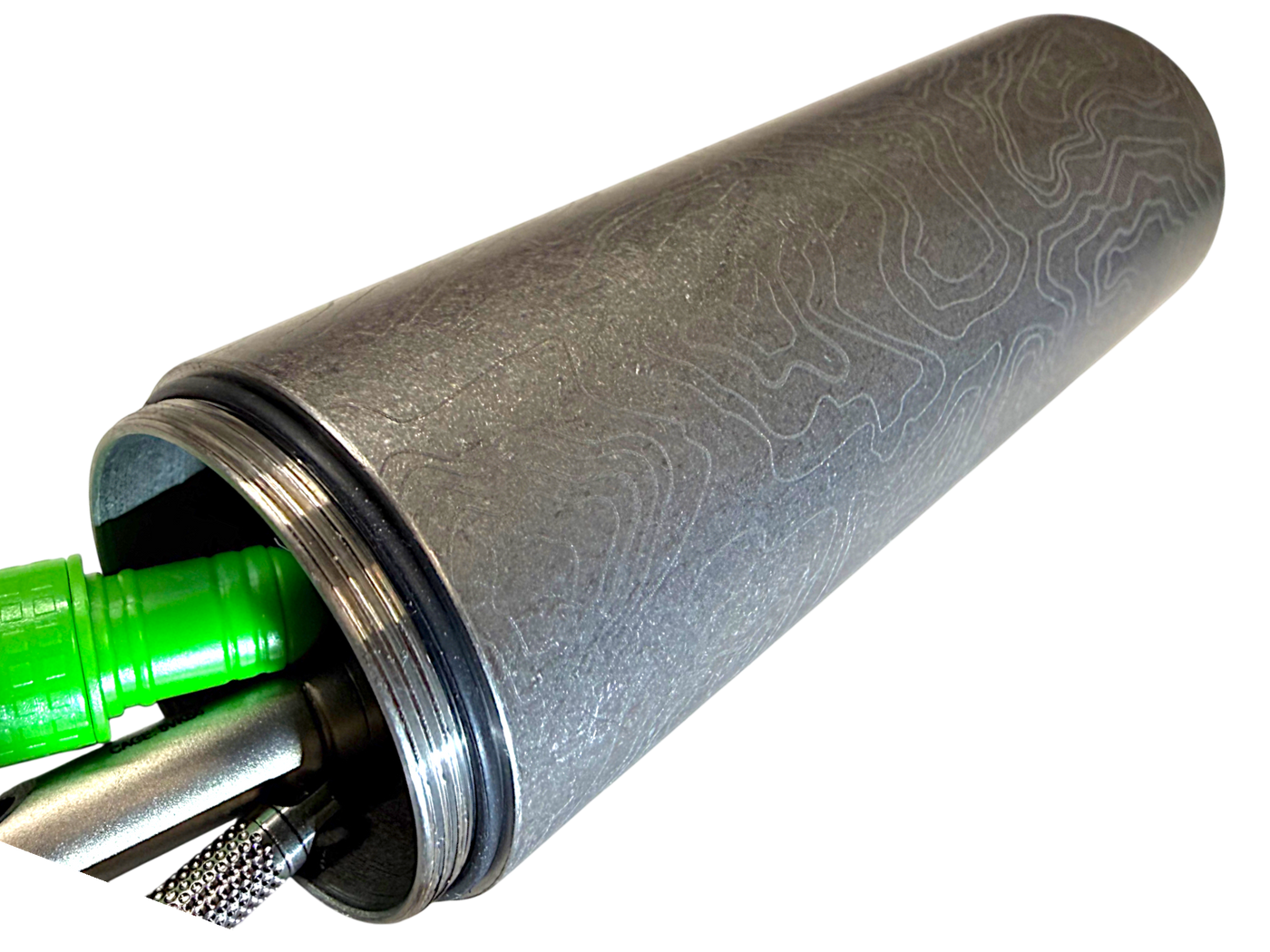 Oversized Pocket Glovebox - Titanium Topo EDC Capsule by Maratac® 🔥 More Coming Soon!