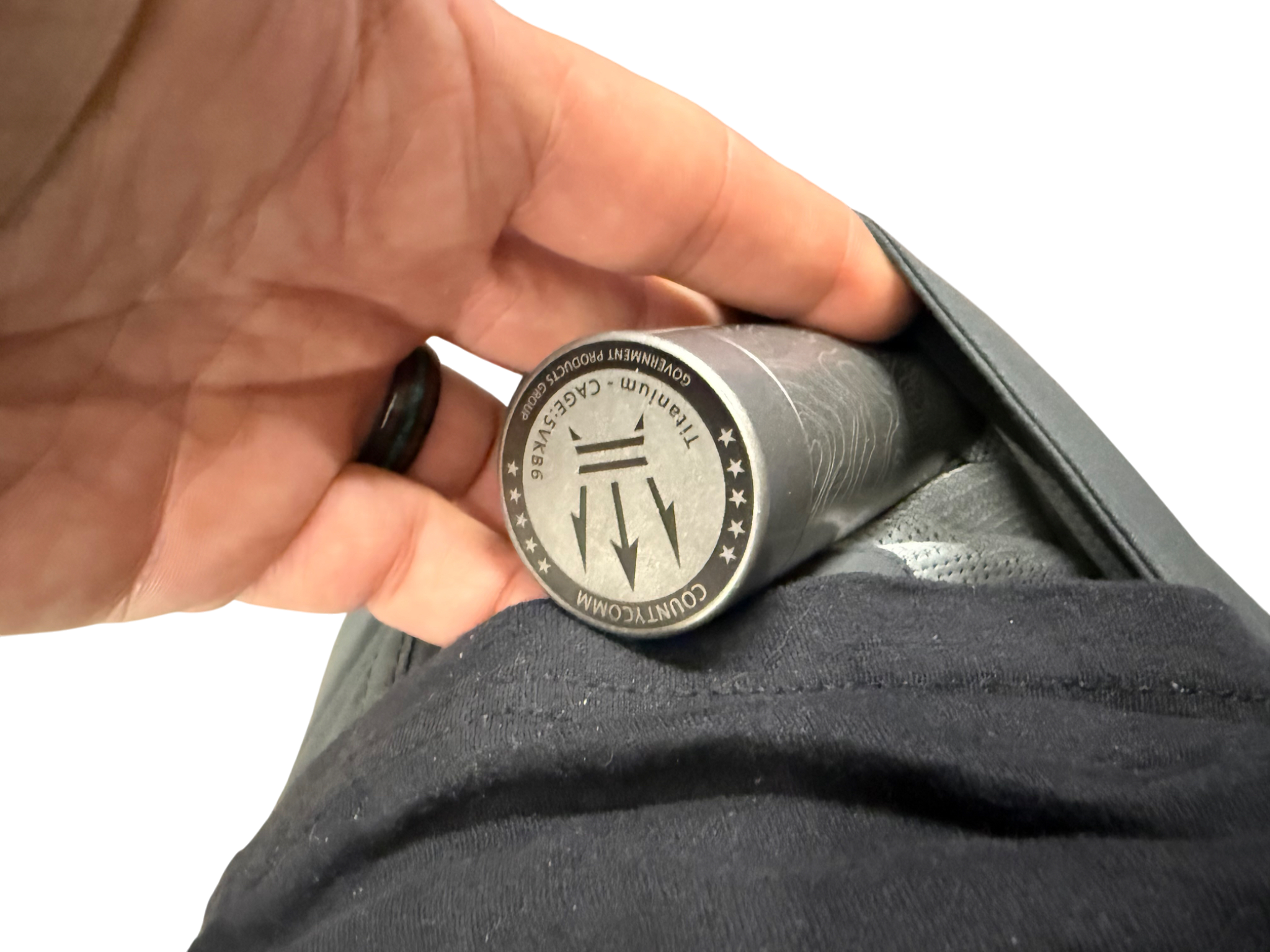 Oversized Pocket Glovebox - Titanium Topo EDC Capsule by Maratac® 🔥 More Coming Soon!