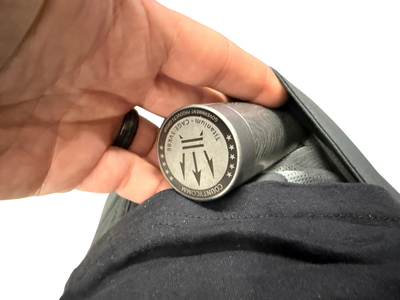 Oversized Pocket Glovebox - Titanium Topo EDC Capsule by Maratac® 🔥 More Coming Soon!