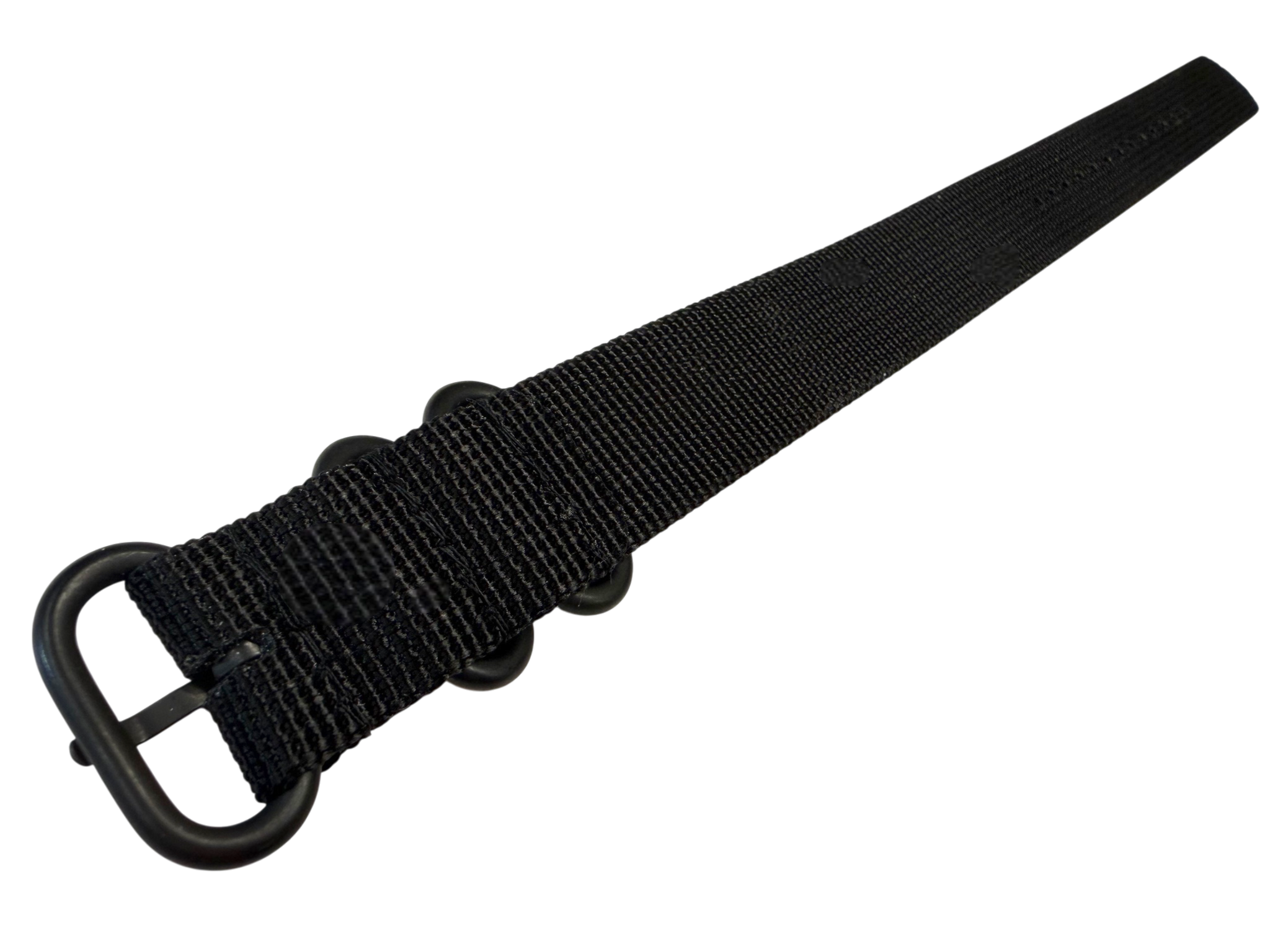 Zulu® Watch Straps by Maratac® - Limited Edition Black PVD Low Lite 20mm