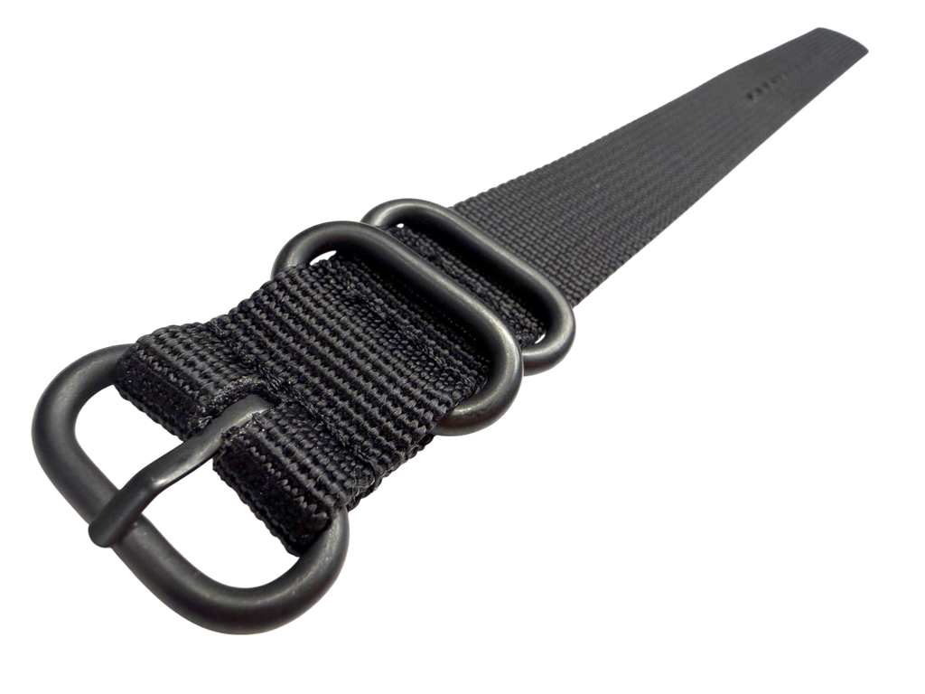 Zulu® Watch Straps by Maratac® - Limited Edition Black PVD Low