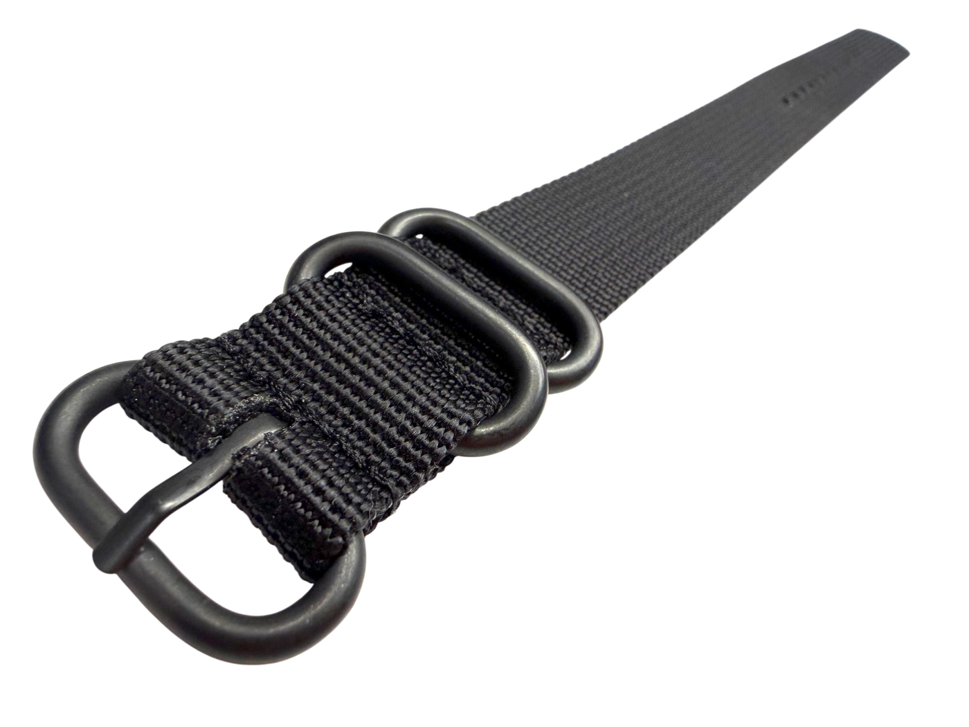 新品 送料無料 FCRB 25AW MULTI STRAP BLACK Zulu® Watch Straps by Maratac® - Limited Edition Black PVD Low