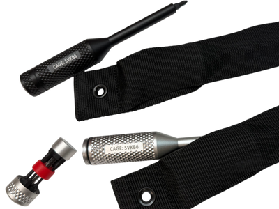 TYPE III Anodized Aviation Multi-Bit Screwdriver + Minimalist Sheath - Gen 2 ( 2 Variants ) 🔥 New 🔥